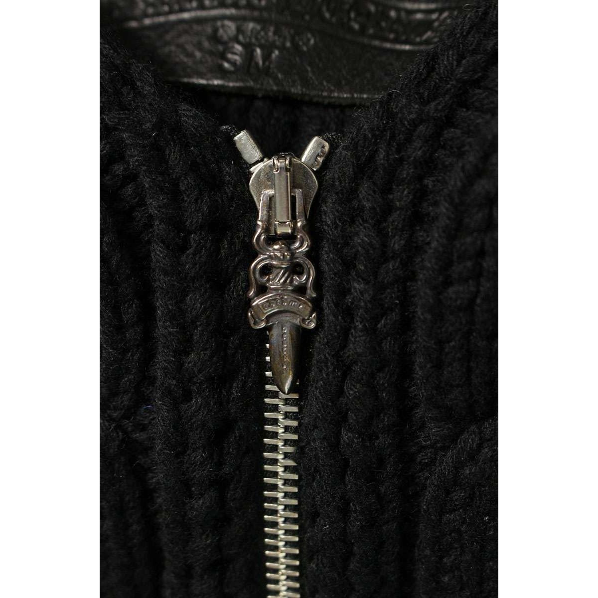 Chrome Hearts Chrome Hearts Zip Up Knit Vest Size US S / EU 44-46 / 1 - 3 Thumbnail