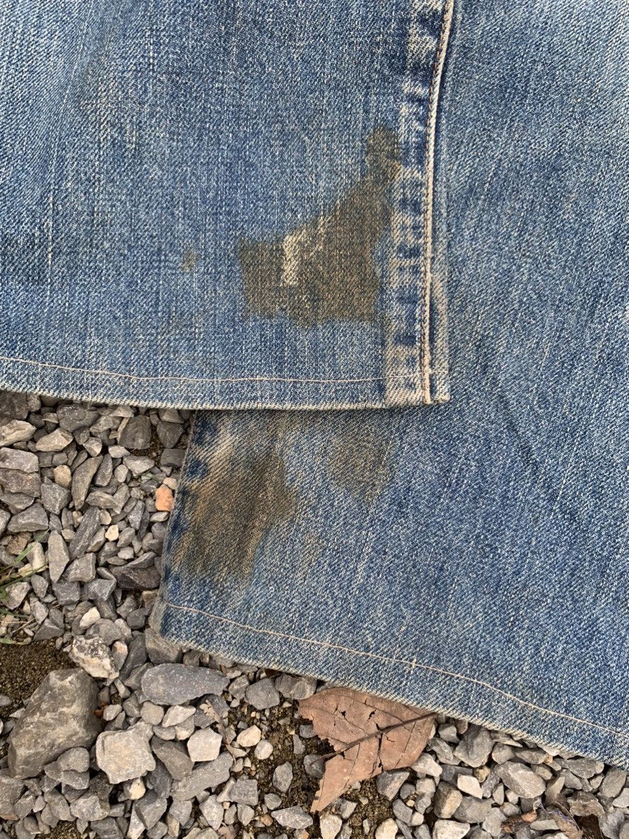 Levi's VINTAGE LEVI’S BIG E 502 J22 SELVEDGE RUSTY DISTRESSED DENIM Size US 31 - 25 Thumbnail