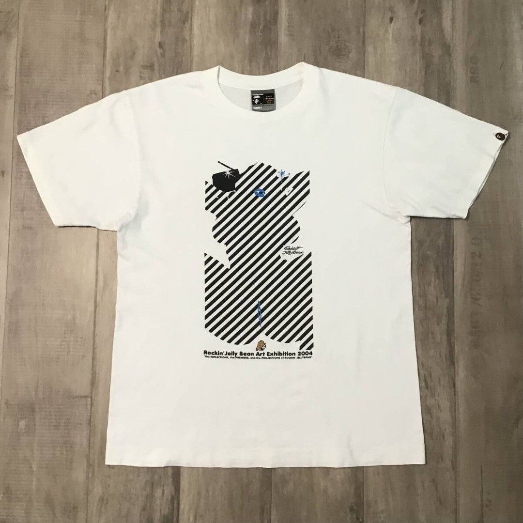 Bape 2004 Rockin'Jelly Bean × BAPE Gallery ART T-shirt APE NIGO Size US M / EU 48-50 / 2 - 1 Thumbnail