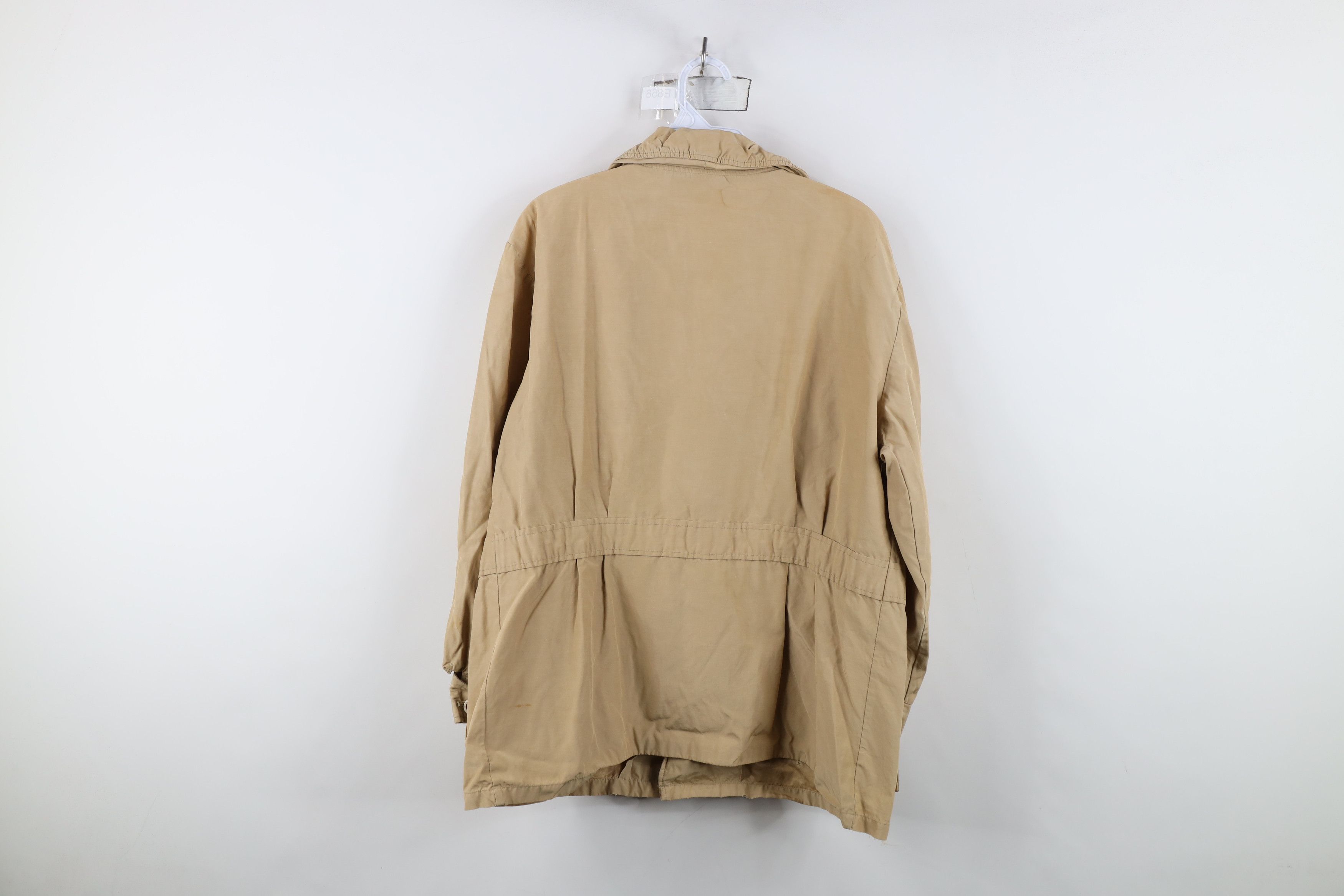 Vintage Vintage 70s Streetwear Rayon Gabardine Safari Bush Jacket Size US L / EU 52-54 / 3 - 14 Thumbnail