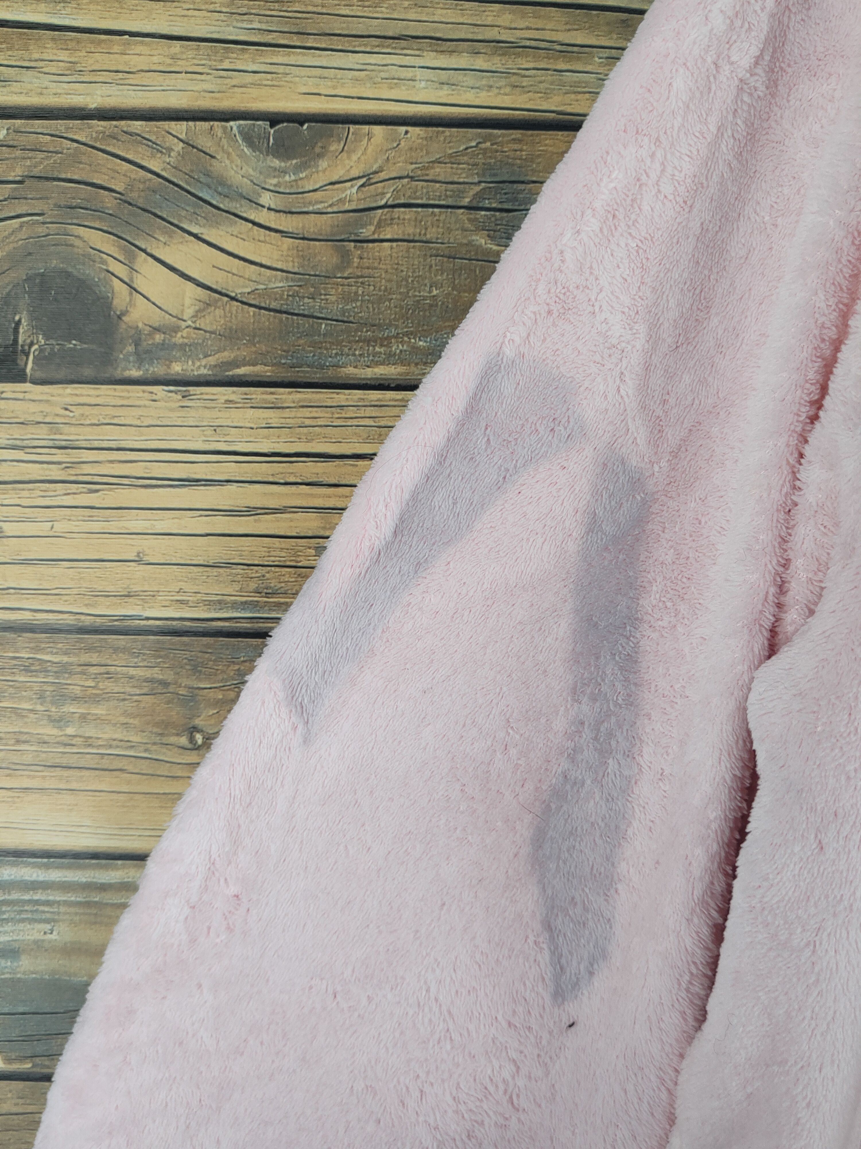 Aran Isles Knitwear × Japanese Brand × Vintage Sweet Rouge Pink Fur Mohair Bathrobe Size L / US 10 / IT 46 - 3 Thumbnail