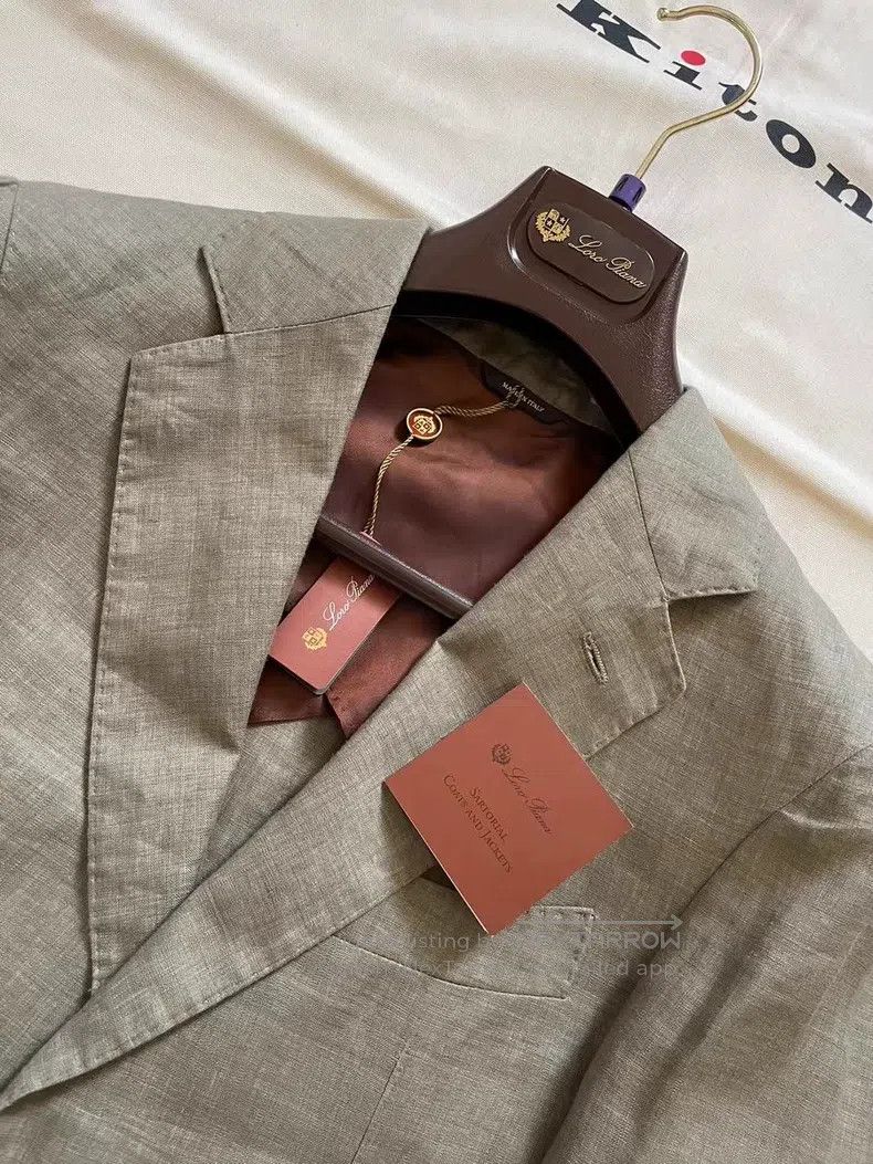 Loro Piana Loro Piana Flax single-layer suit jacket Size 46L - 4 Thumbnail