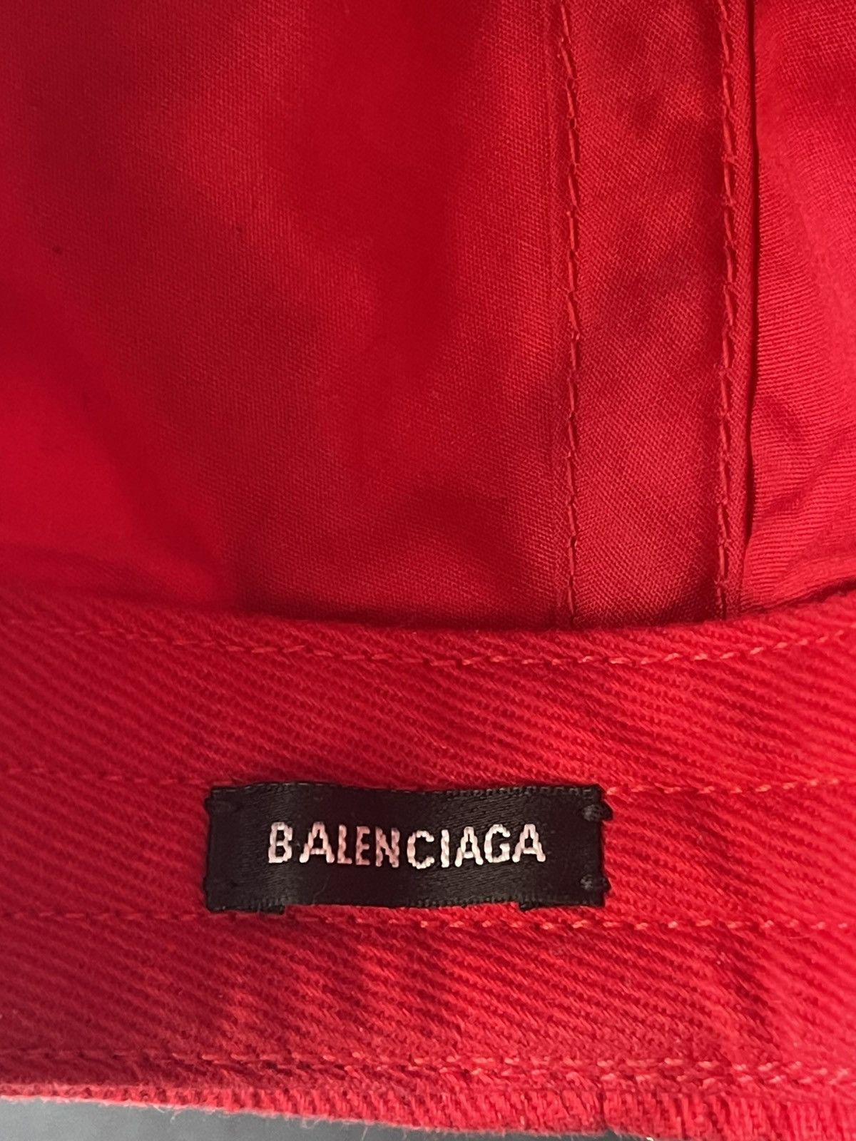 Balenciaga GYM WEAR RED CAP Size ONE SIZE - 7 Thumbnail