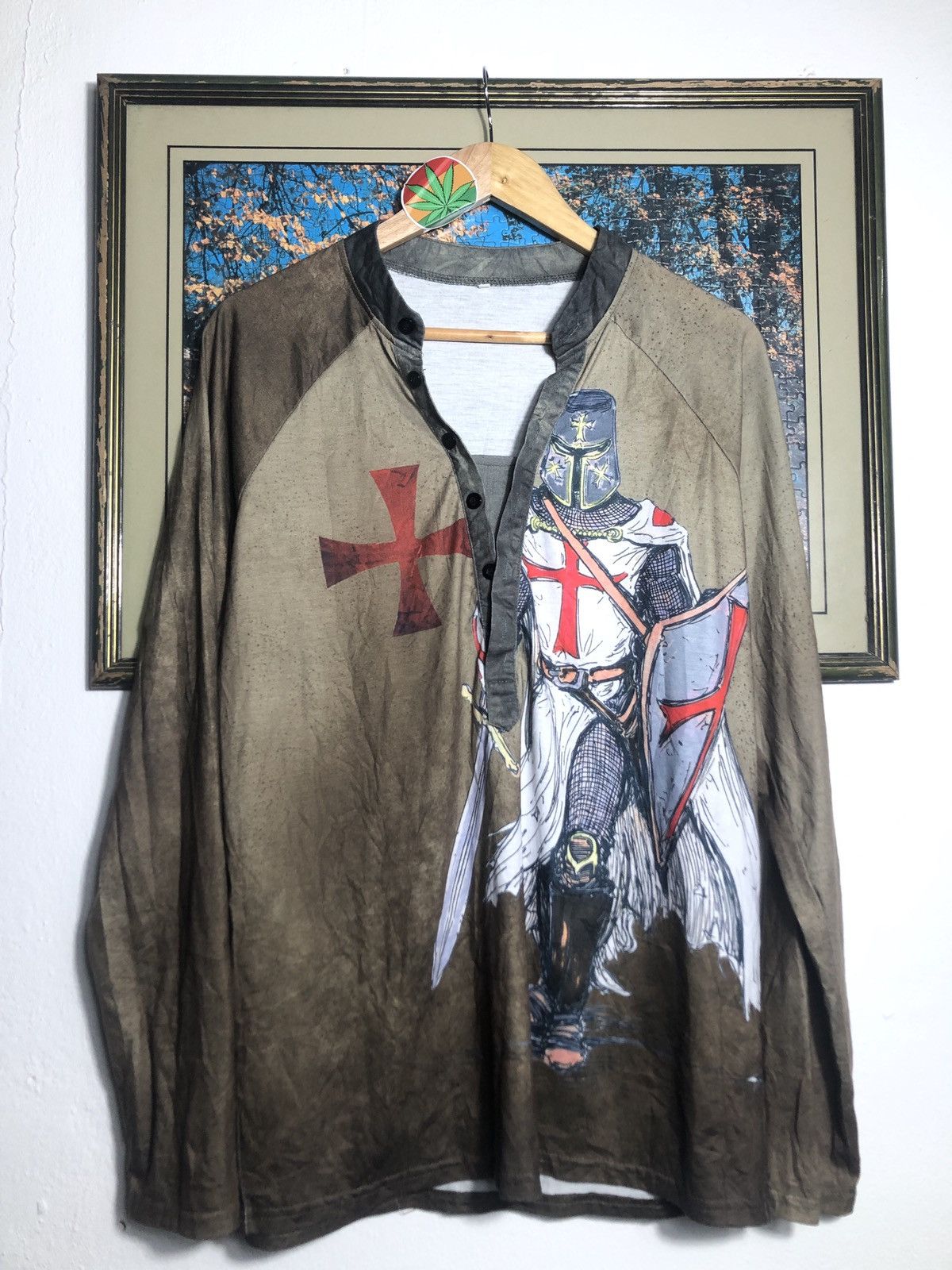 Affliction × Vintage Vintage Knight Templer Army Size US L / EU 52-54 / 3 - 1 Thumbnail