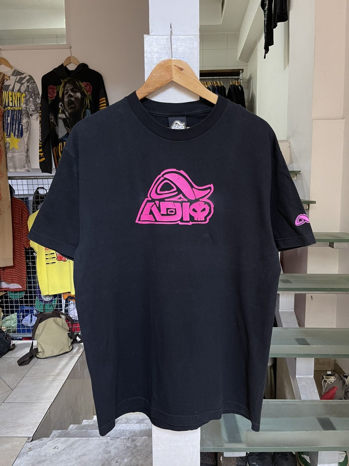 Other ADIO Bam Margera T shirt Skull Skate 2001 RARE Size US L / EU 52-54 / 3 - 1 Thumbnail