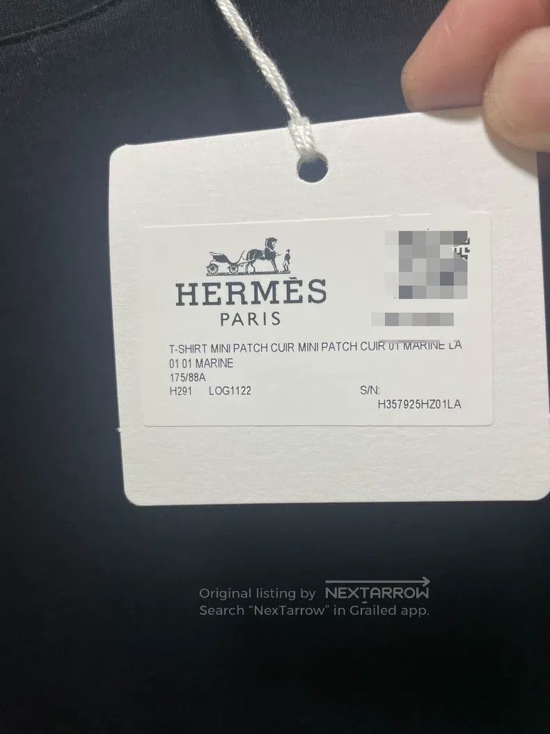 Hermes Hermes Short-sleeve t-shirt (hooded) Size US L / EU 52-54 / 3 - 6 Thumbnail