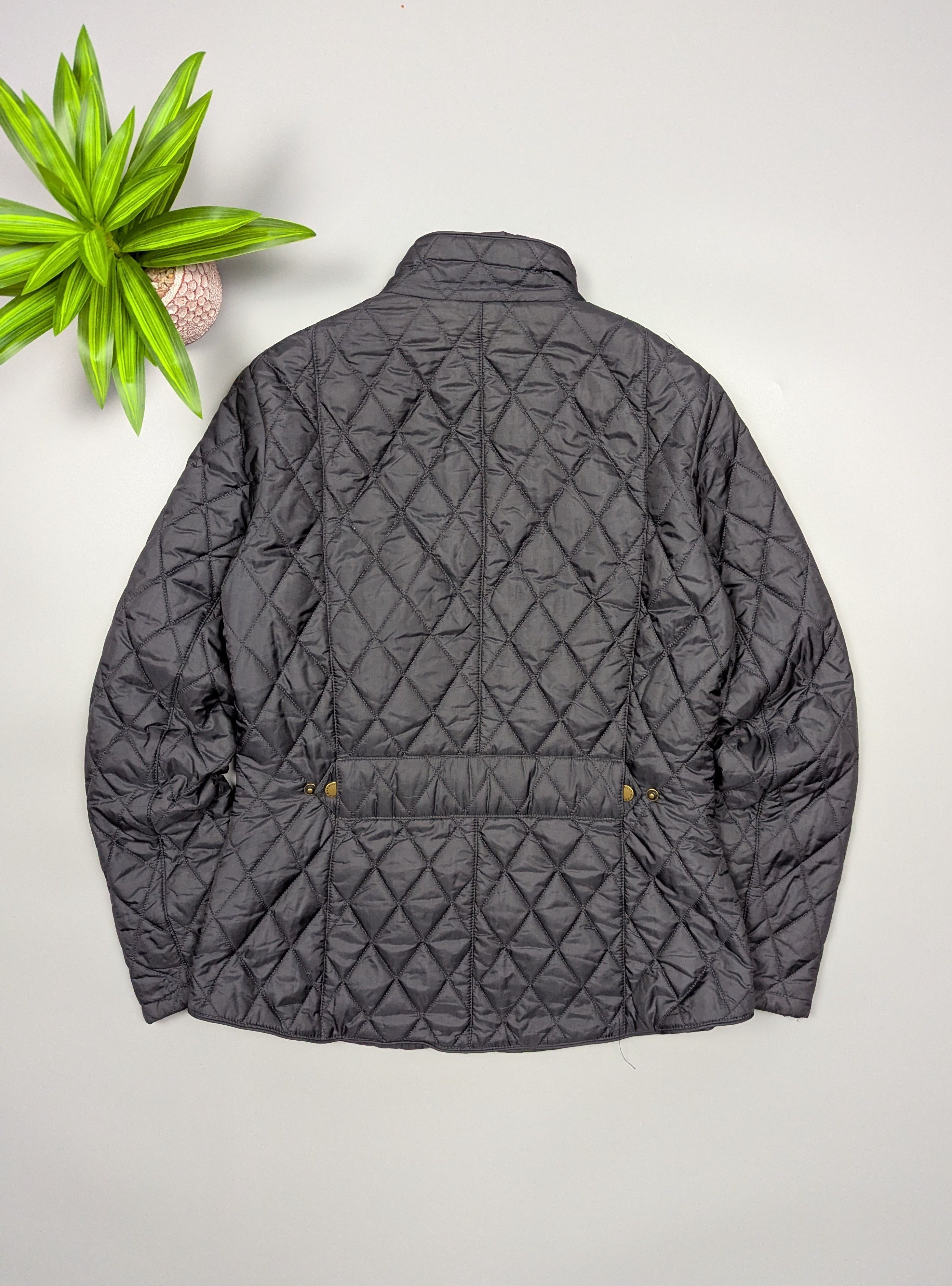 Barbour Barbour Dark Gray Quilted Jacket Women’s US 8 Size M / US 6-8 / IT 42-44 - 7 Thumbnail