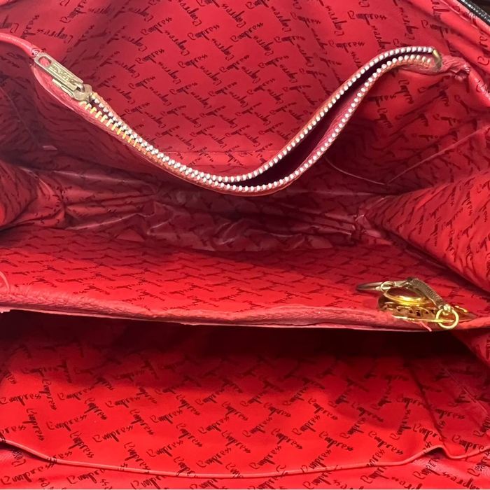 Vintage Empress Black Leather Shoulder Bag Grailed