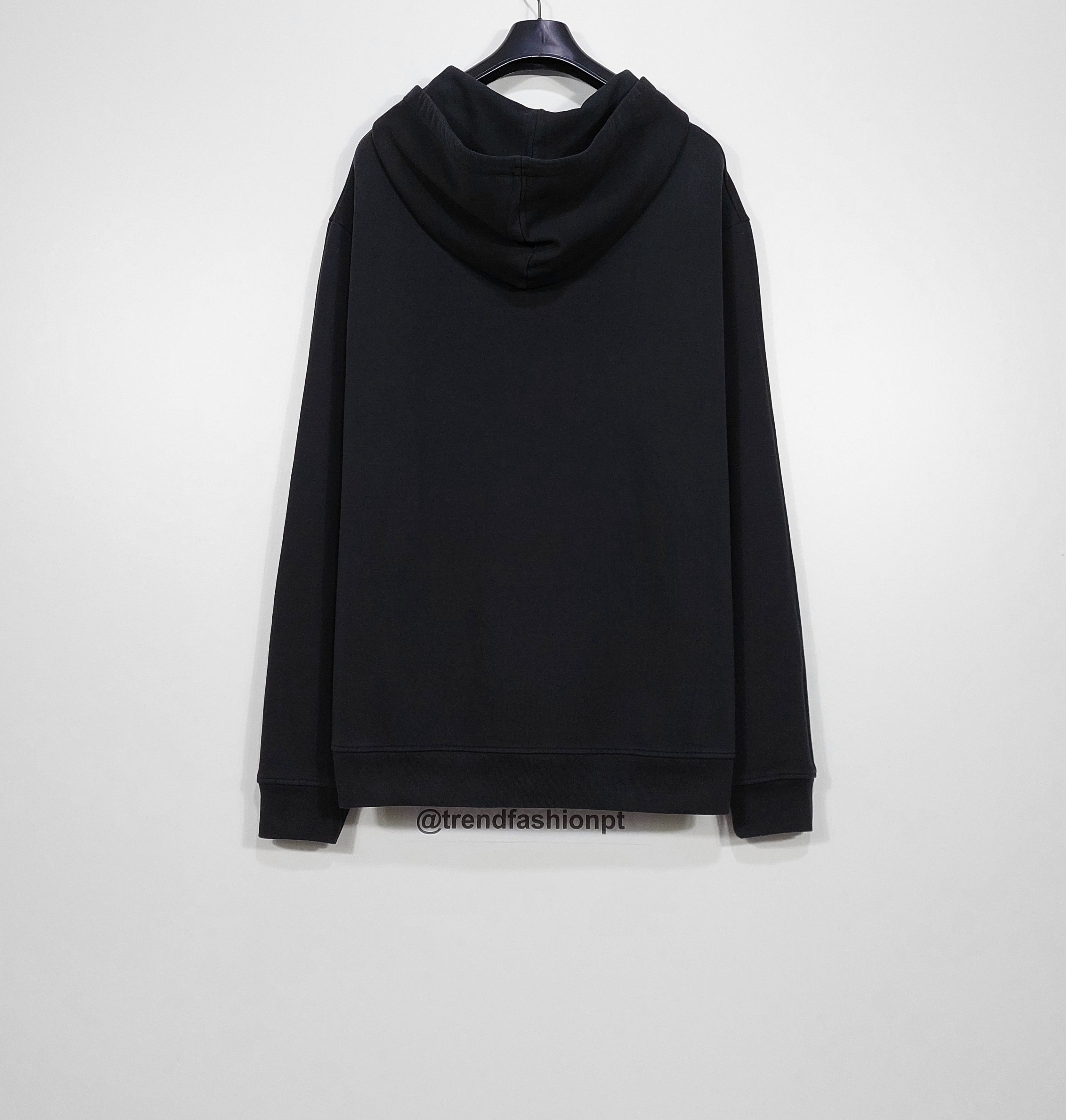 Allsaints logo print hoodie - black XXL Size US XXL / EU 58 / 5 - 7 Thumbnail