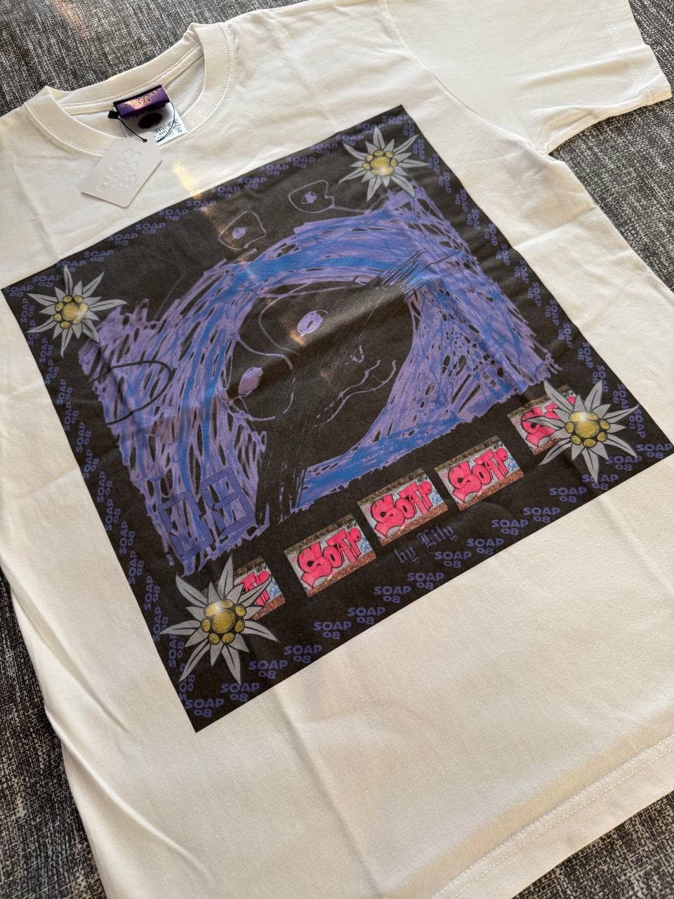 Drain Gang SOAP08 Lily t-shirt by Drain Gang Size US L / EU 52-54 / 3 - 2 Thumbnail