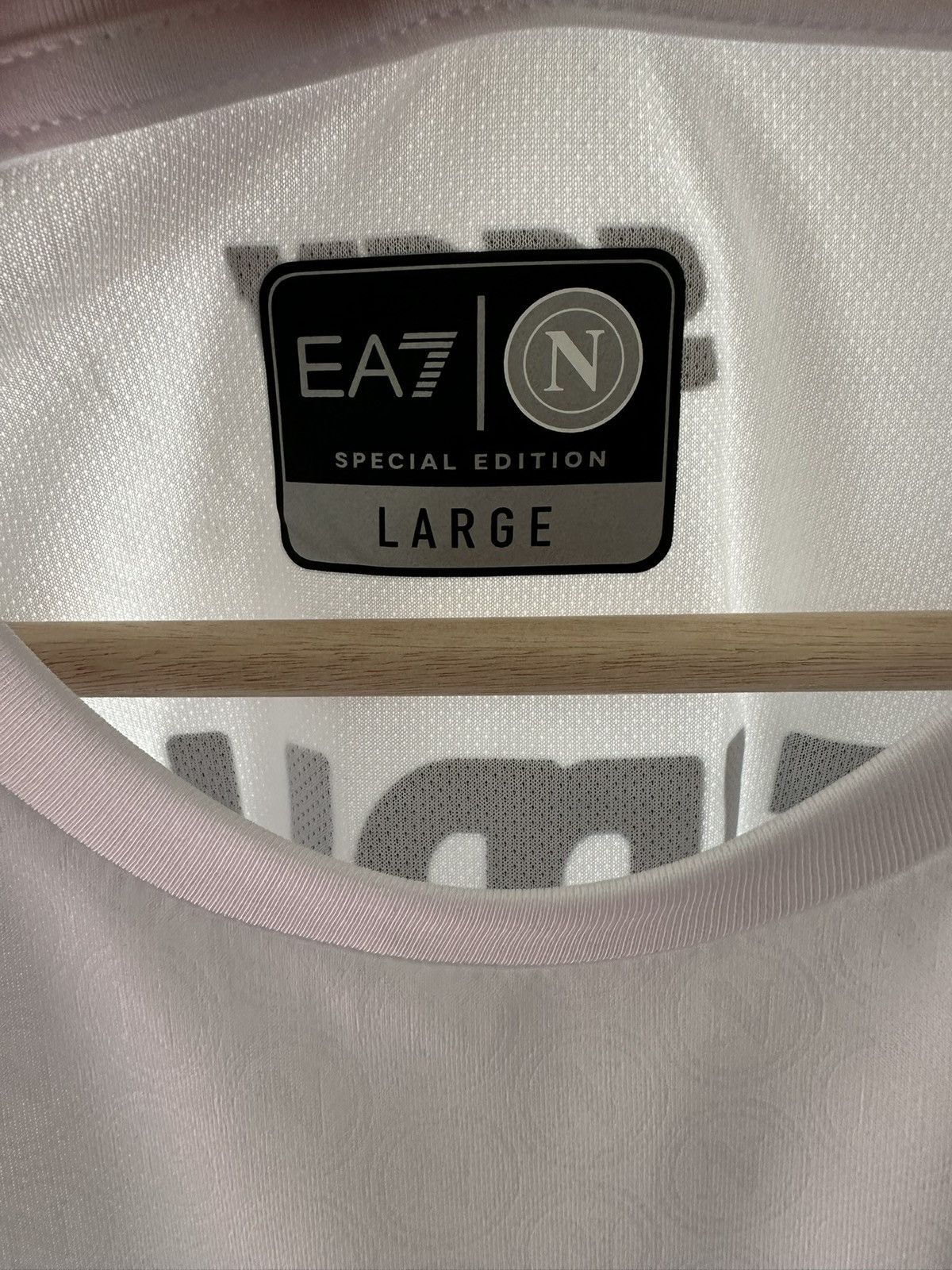 Emporio Armani Victor Osimhen Napoli GAME FACE shirt Size US L / EU 52-54 / 3 - 12 Thumbnail