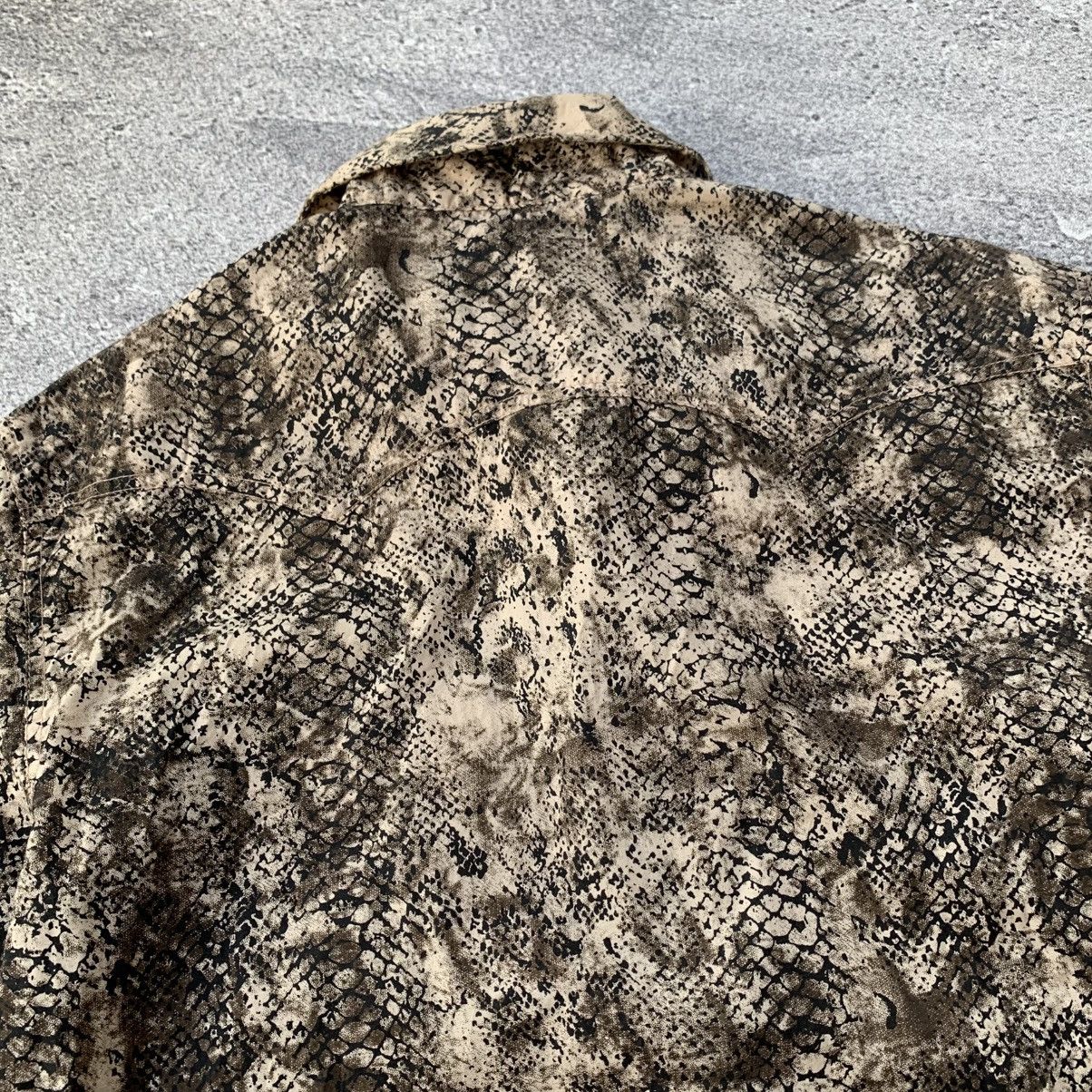 Japanese Brand Semantic Design Snake skin Pattern shirts Size US L / EU 52-54 / 3 - 8 Thumbnail