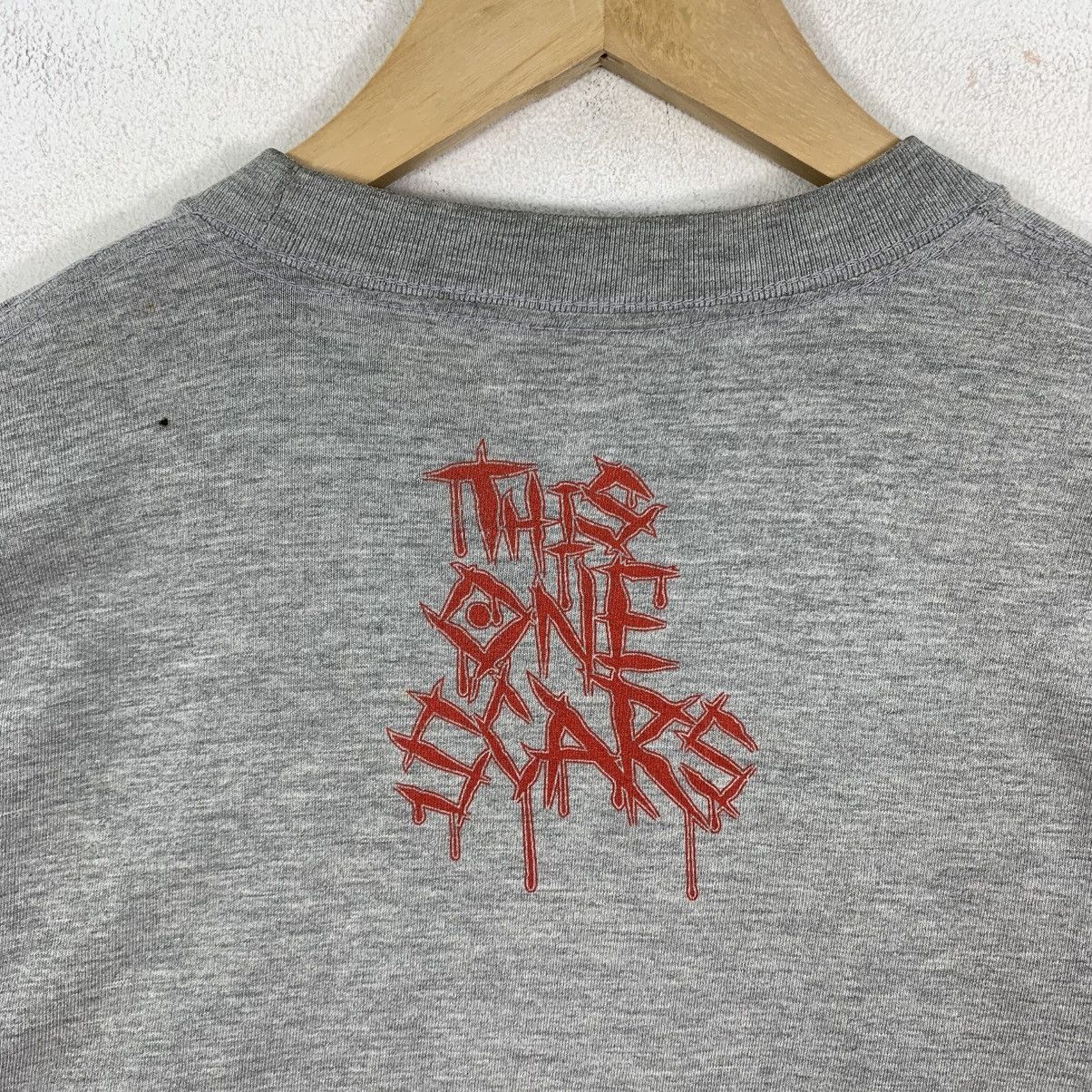 Vintage THIS ONE SCARS Gothic Heart Graphic Short Sleeve Tshirt Size US M / EU 48-50 / 2 - 5 Thumbnail