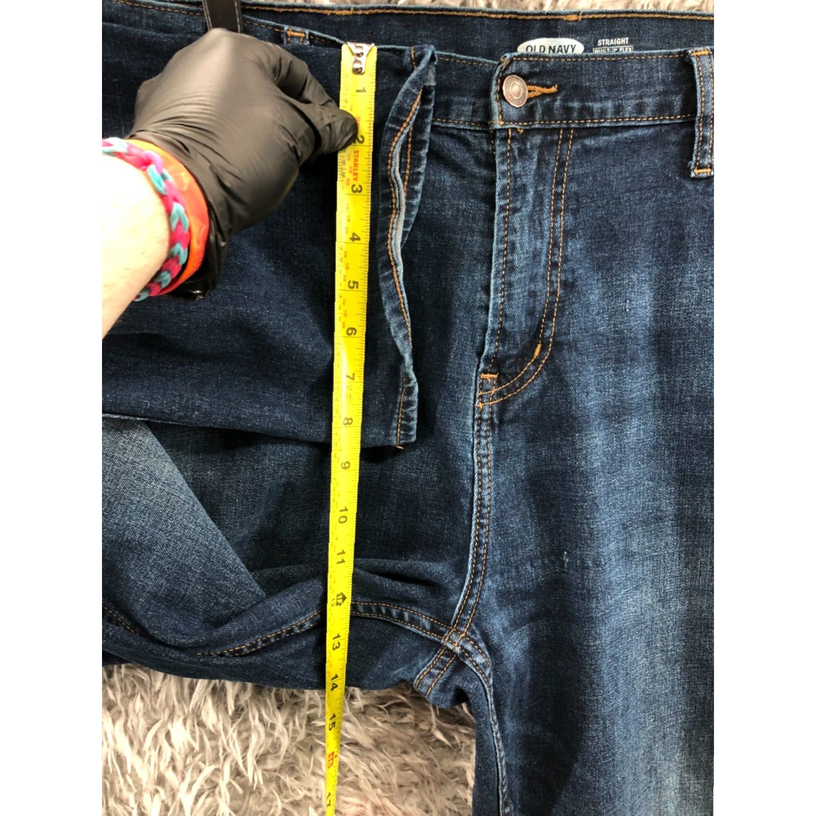 Old Navy Old Navy Jeans Regular Straight Men’s 40x30 Blue Denim Medium Wash Belt Loops 5-Pocket N/A Size US 40 / EU 56 - 4 Thumbnail