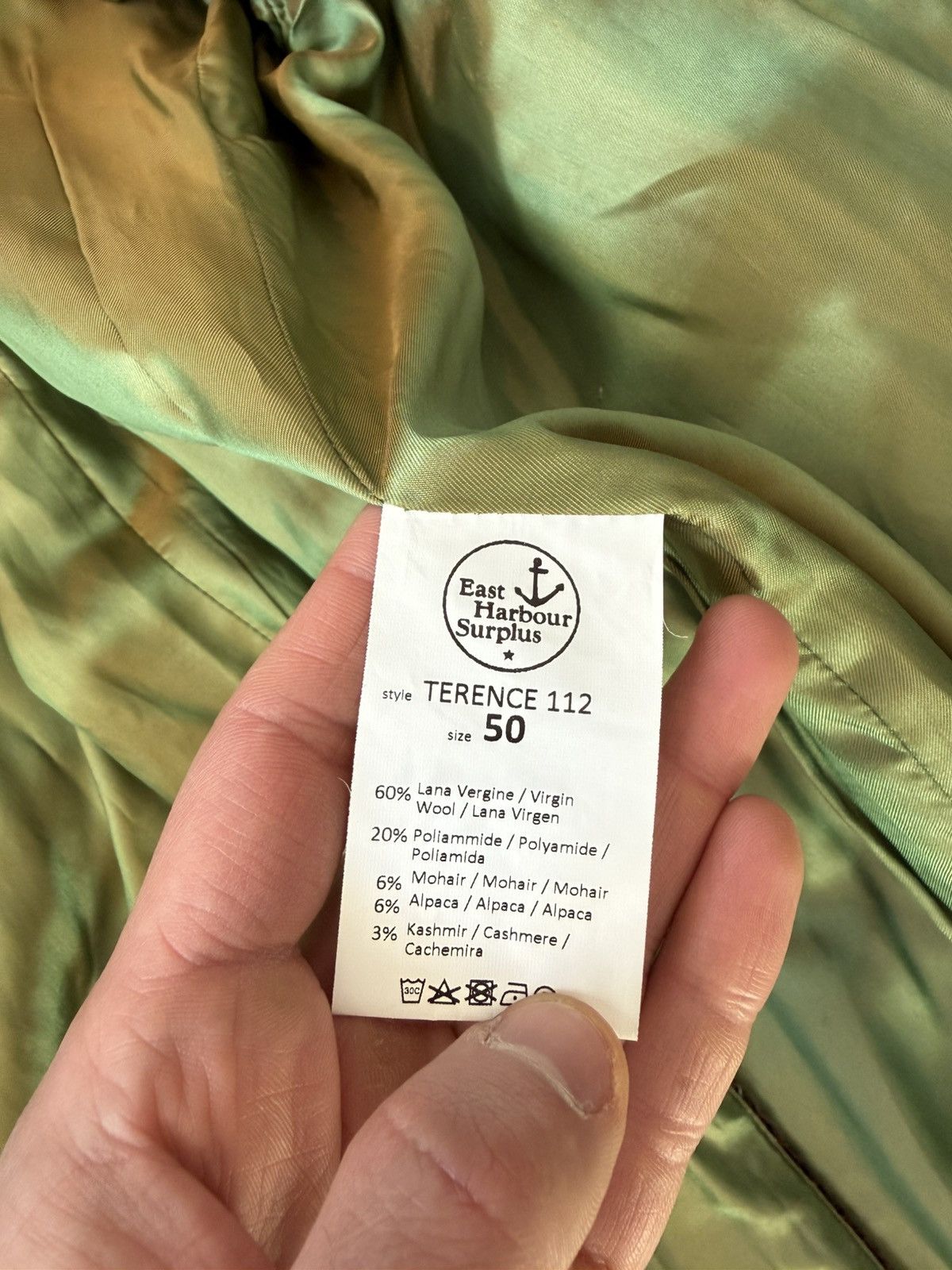 East Harbour Surplus East Harbour Surplus Belted Herringbone Wool Alpaca Coat Size US M / EU 48-50 / 2 - 19 Thumbnail