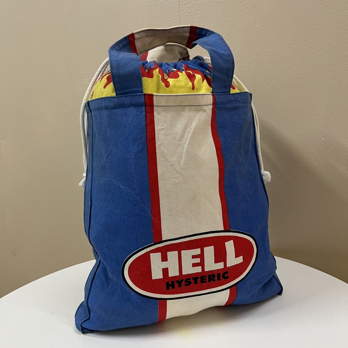 Hysteric Glamour Vintage Hysteric Glamour Hell Hysteric Flame Tote bag Size ONE SIZE - 3 Thumbnail