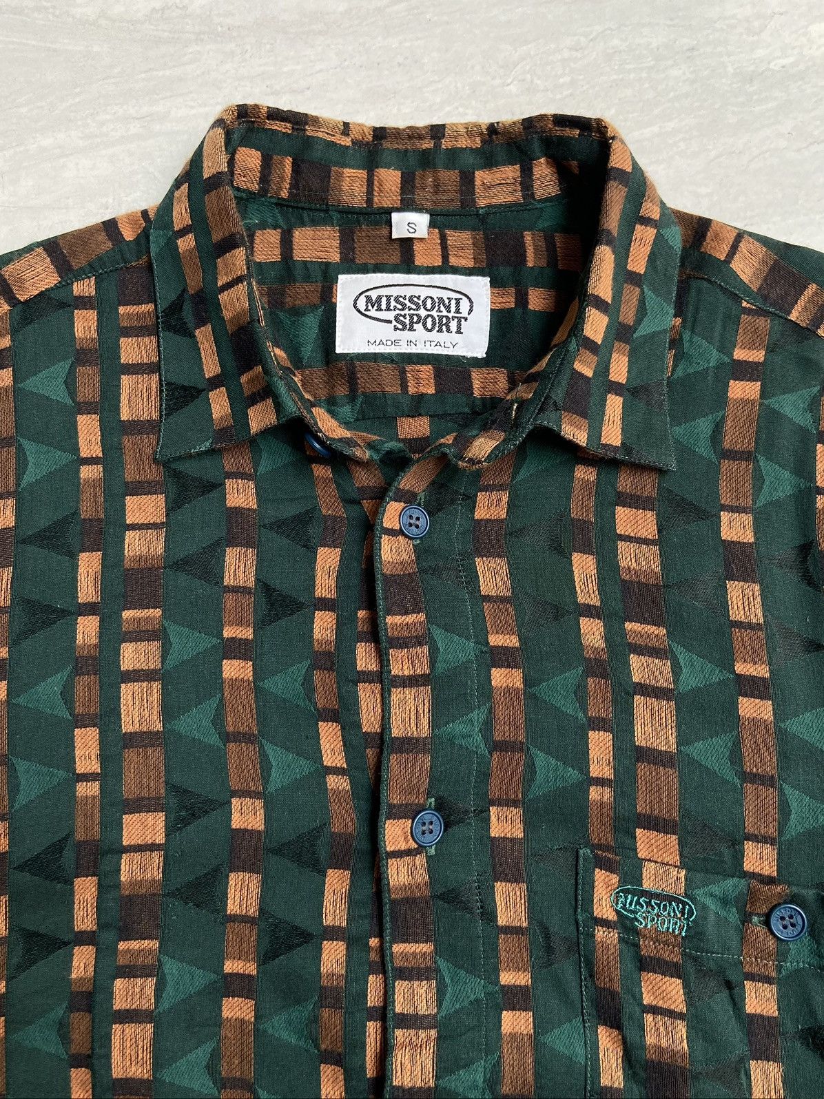 Missoni MISSONI SPORT Motive Shirt Size US S / EU 44-46 / 1 - 4 Thumbnail