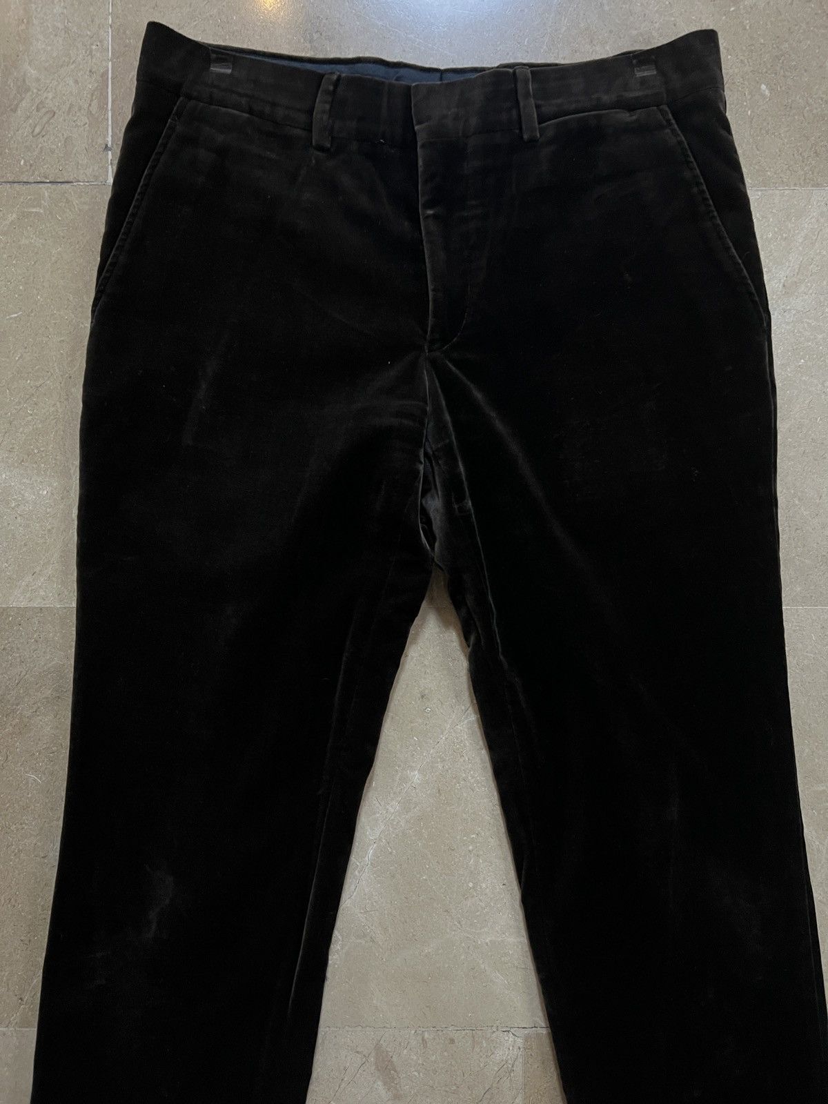 Hermes Hermes velvet trousers Size US 30 / EU 46 - 4 Thumbnail