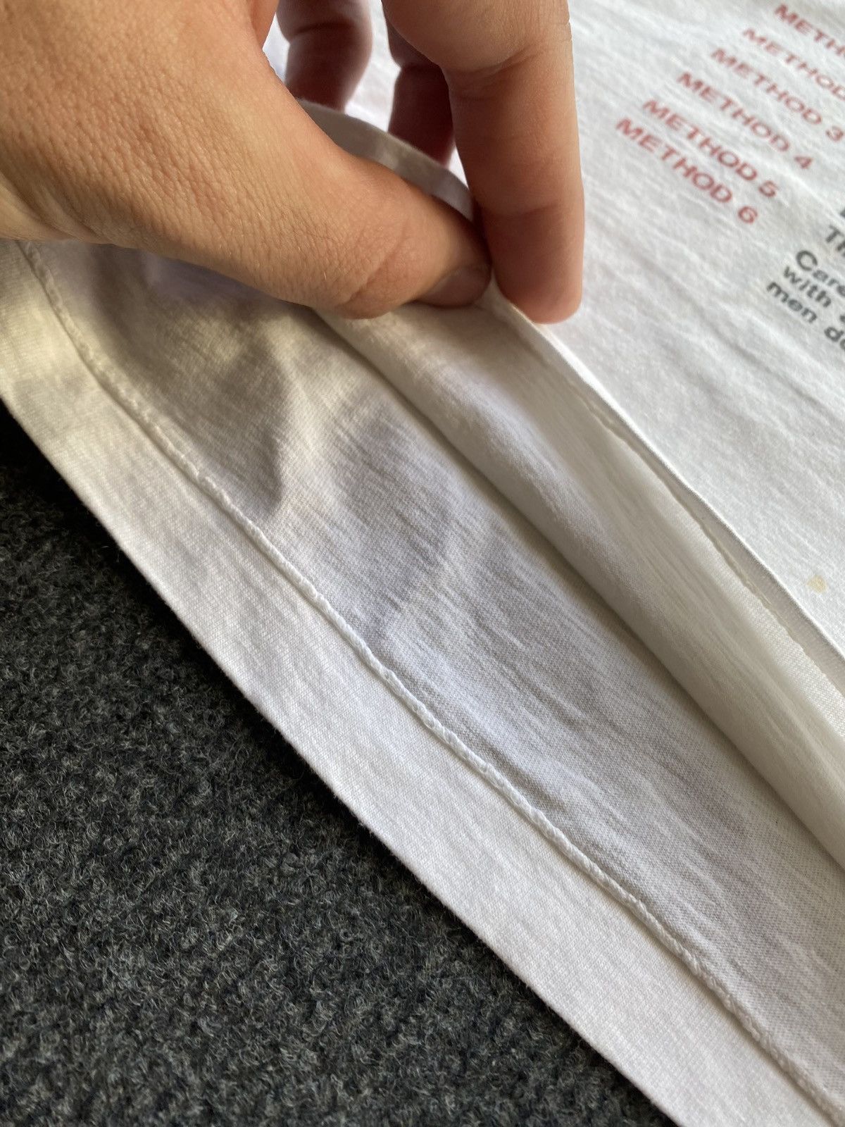 Other 🔥Vntg Humor Funny Adult 18+ How To Use Condom Rare Tee Size US L / EU 52-54 / 3 - 7 Thumbnail