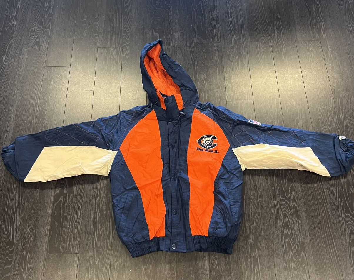 Starter Vintage Starter Chicago Bears Zipup Jacket Size US M / EU 48-50 / 2 - 1 Thumbnail