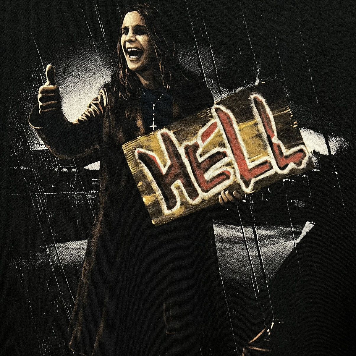 Band Tees Vintage Ozzy Osbourne “Hell” rock band T shirt 2007 Size US M / EU 48-50 / 2 - 11 Thumbnail