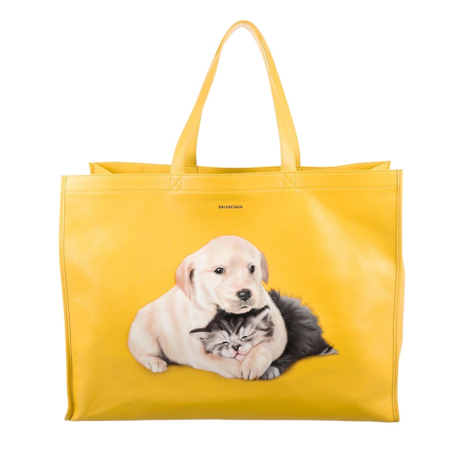 Balenciaga Balenciaga FW18 “Pets” XL Leather Tote Size ONE SIZE - 1 Thumbnail