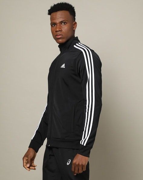 Adidas × Vintage 🔥Vintage Adidas Embroidered Logo Track Top Size US L / EU 52-54 / 3 - 2 Thumbnail