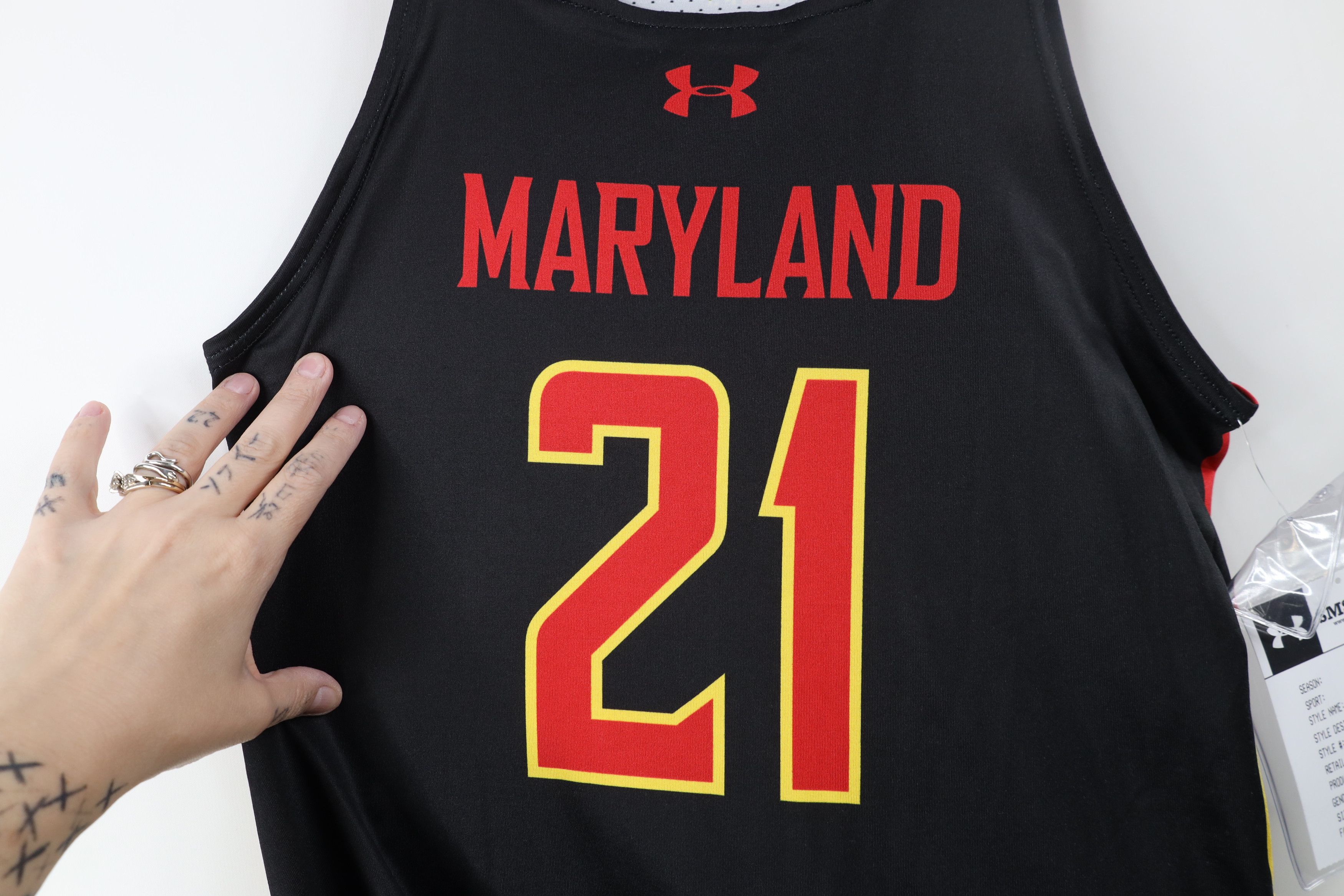 Under Armour New Sample Under Armour University of Maryland Jersey Size S / US 4 / IT 40 - 4 Thumbnail