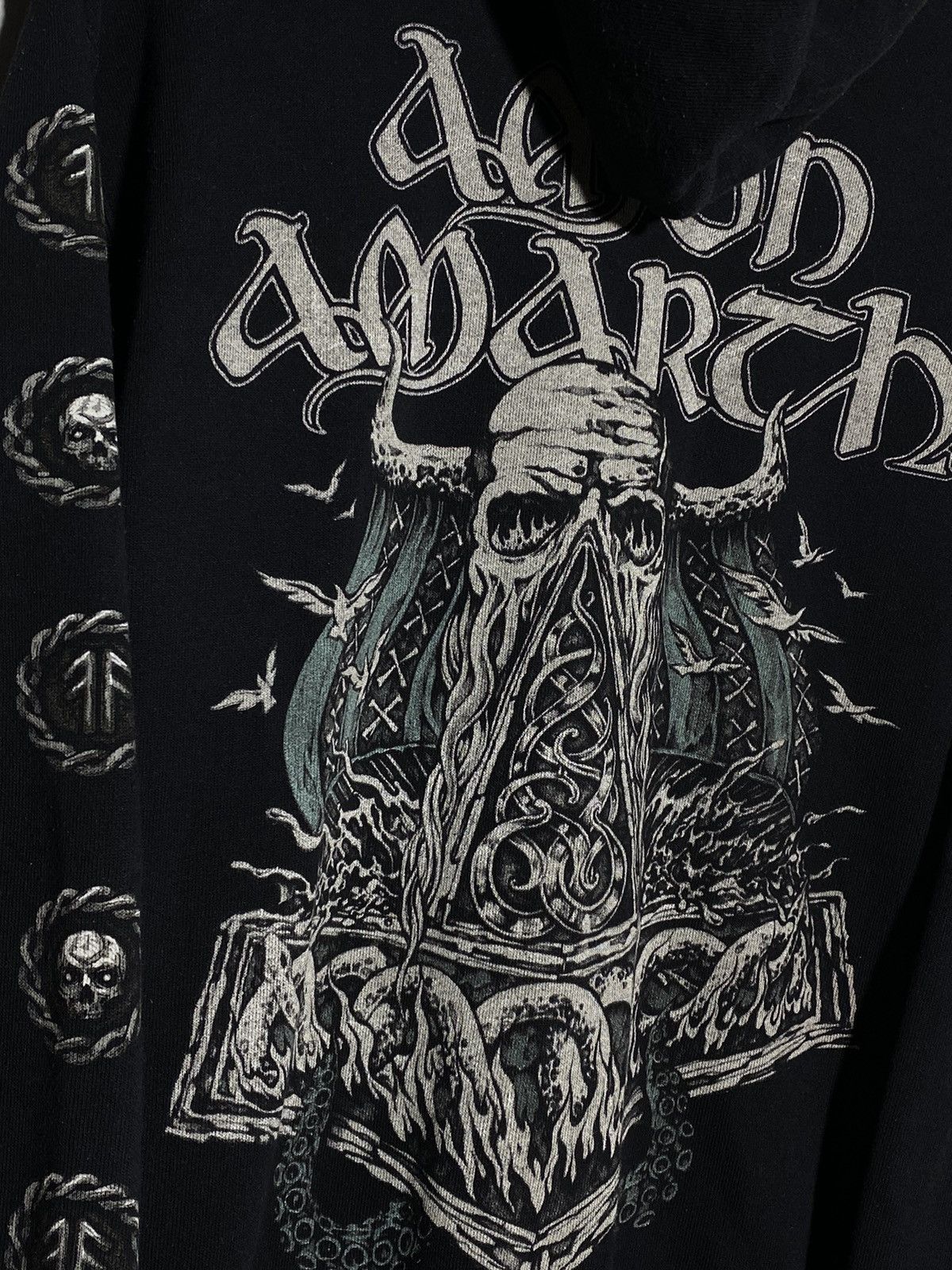 Band Tees Vintage Y2K Amon Amarth Amazing Metal Band Zip Hoodie Size US L / EU 52-54 / 3 - 3 Thumbnail