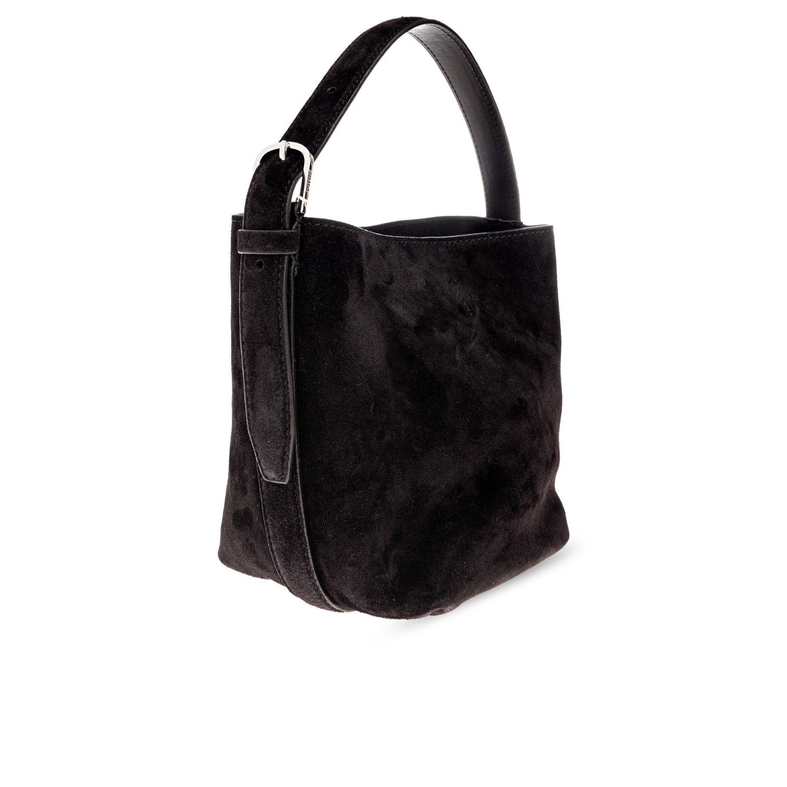 Toteme TOTEME Belted Petite Brown Suede Top Handle Bag New & Authen Size ONE SIZE - 3 Thumbnail