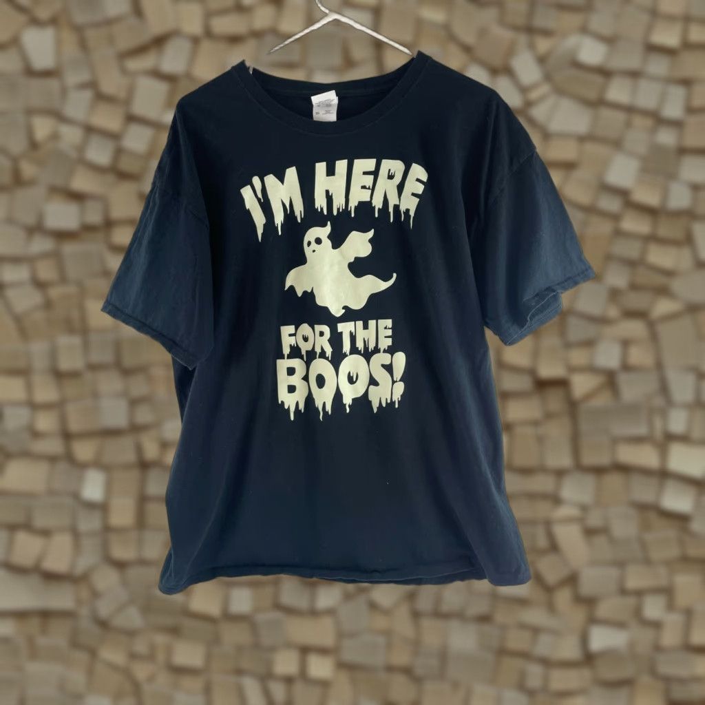 Fruit Of The Loom Fruit of the Loom Shirt XL Black Short Sleeve "For the Boos!" Halloween Size US XL / EU 56 / 4 - 1 Thumbnail