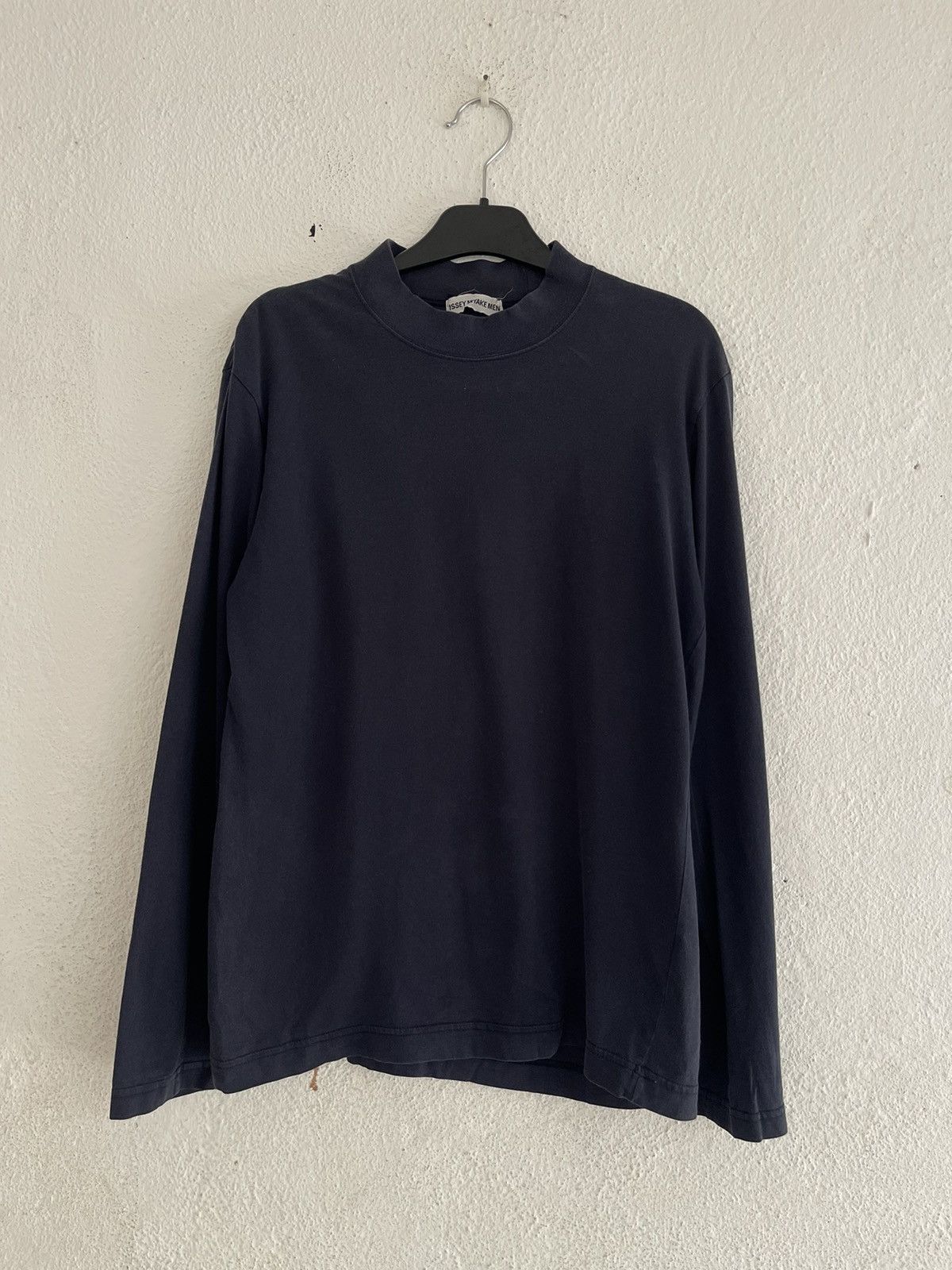 Issey Miyake Issey Miyake Men Turtleneck Longsleeve Size US M / EU 48-50 / 2 - 1 Thumbnail
