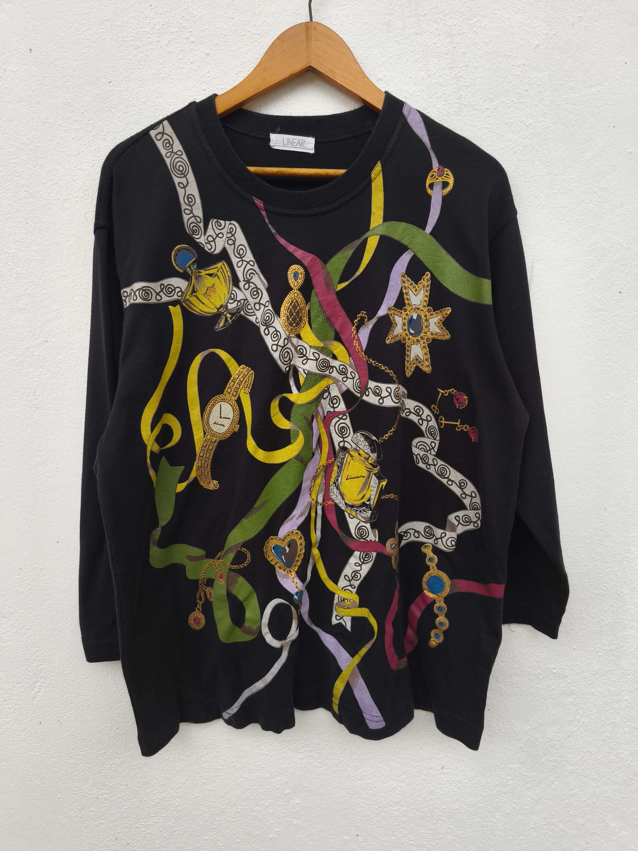 Art Comes First Vintage Luxury t shirt long sleeve Size US L / EU 52-54 / 3 - 1 Thumbnail