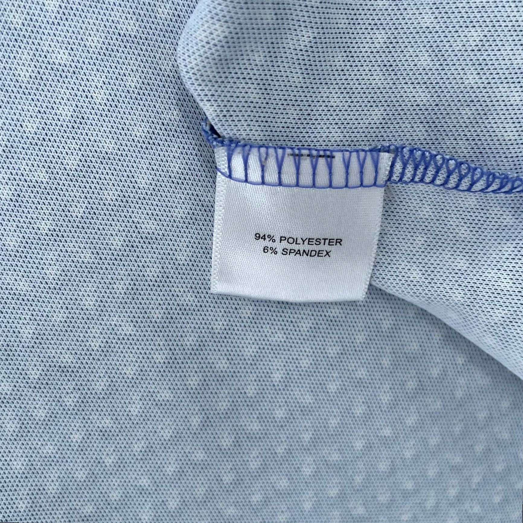Peter Millar Peter Millar Adult XL Blue Polo All Over Palma Ceia Golf Club Logo Mens Size US XL / EU 56 / 4 - 6 Thumbnail
