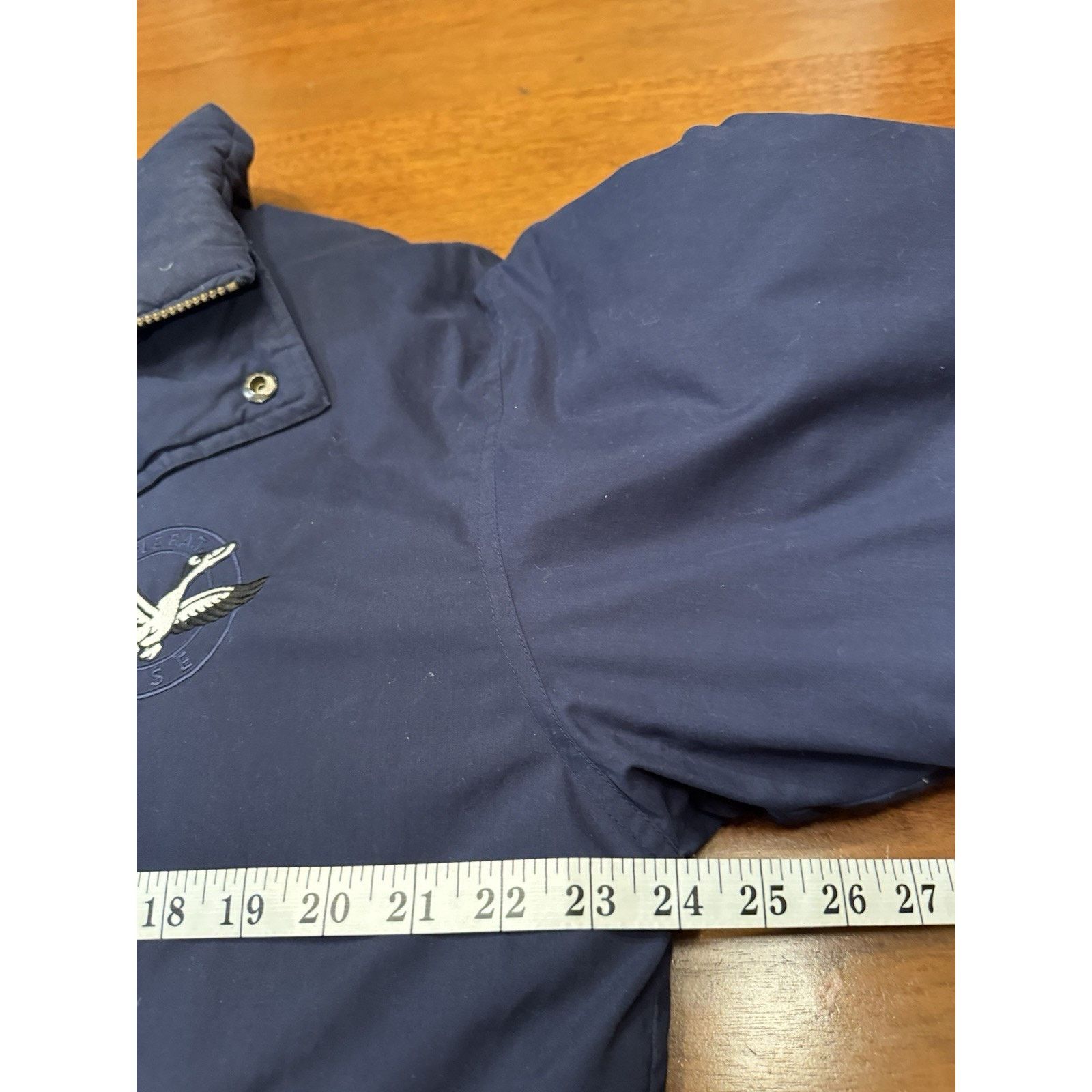 Triple Fat Goose Down Filled Vintage Coat Blue Nohood F.A.T, Men's — image 4 of 6