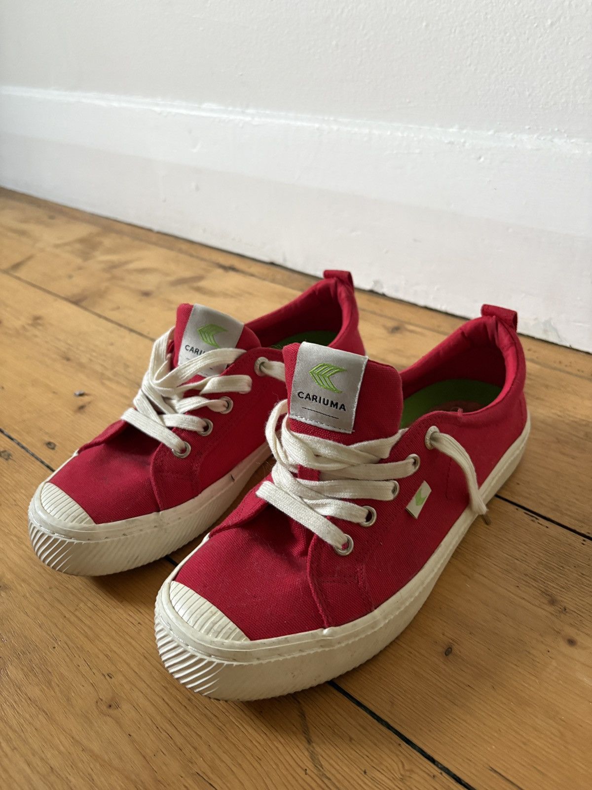 Other Cariuma // Red Sneakers // Sustainable Footwear Size US 8 / IT 38 - 5 Thumbnail