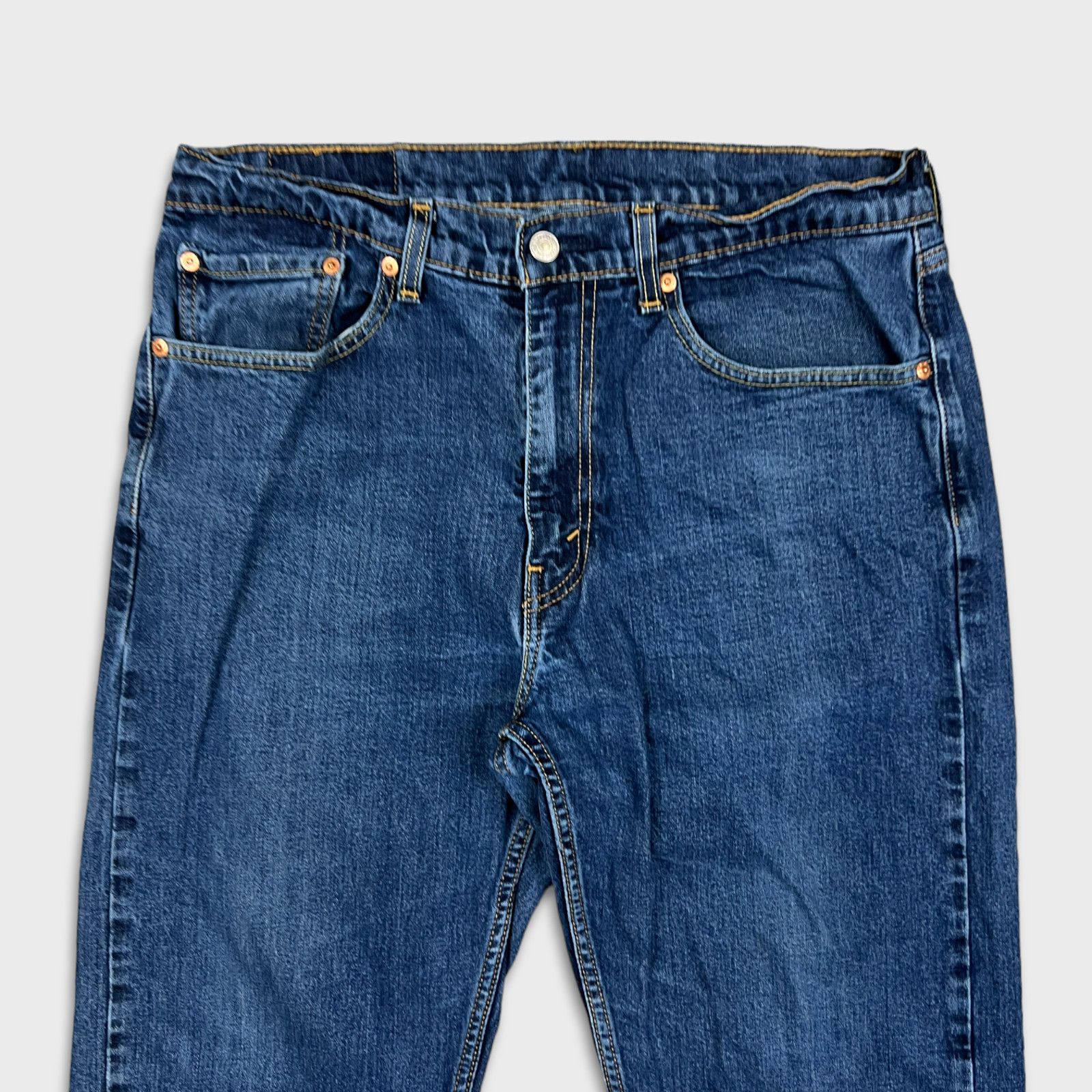 Levi's × Vintage Levi's 505 Jeans 34x32 Regular Fit Straight Leg Denim Pant Size US 34 / EU 50 - 2 Thumbnail