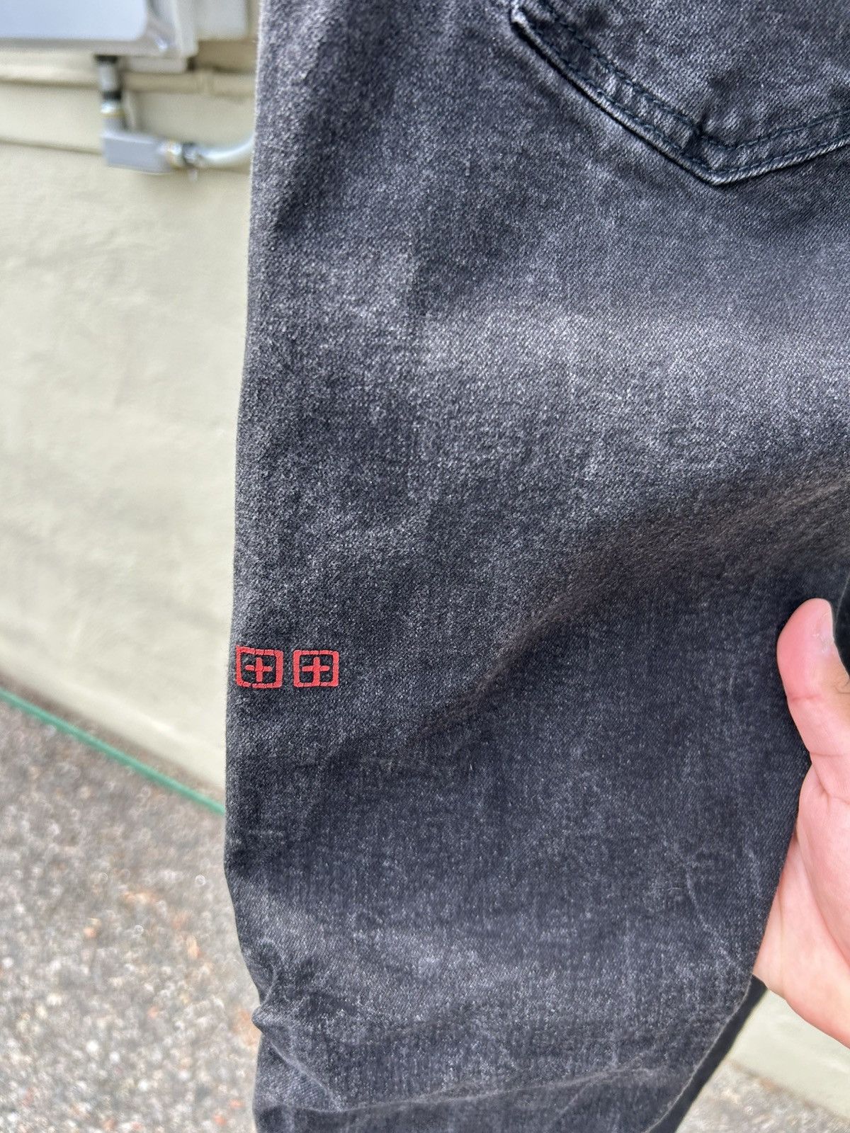 Ksubi Ksubi jeans black/red Size US 31 - 3 Thumbnail