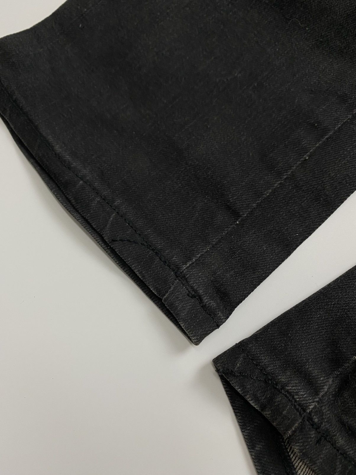 Nudie Jeans Vintage 2001 Nudie Jeans Slim Jim Dry Black Coated Size US 31 - 5 Thumbnail