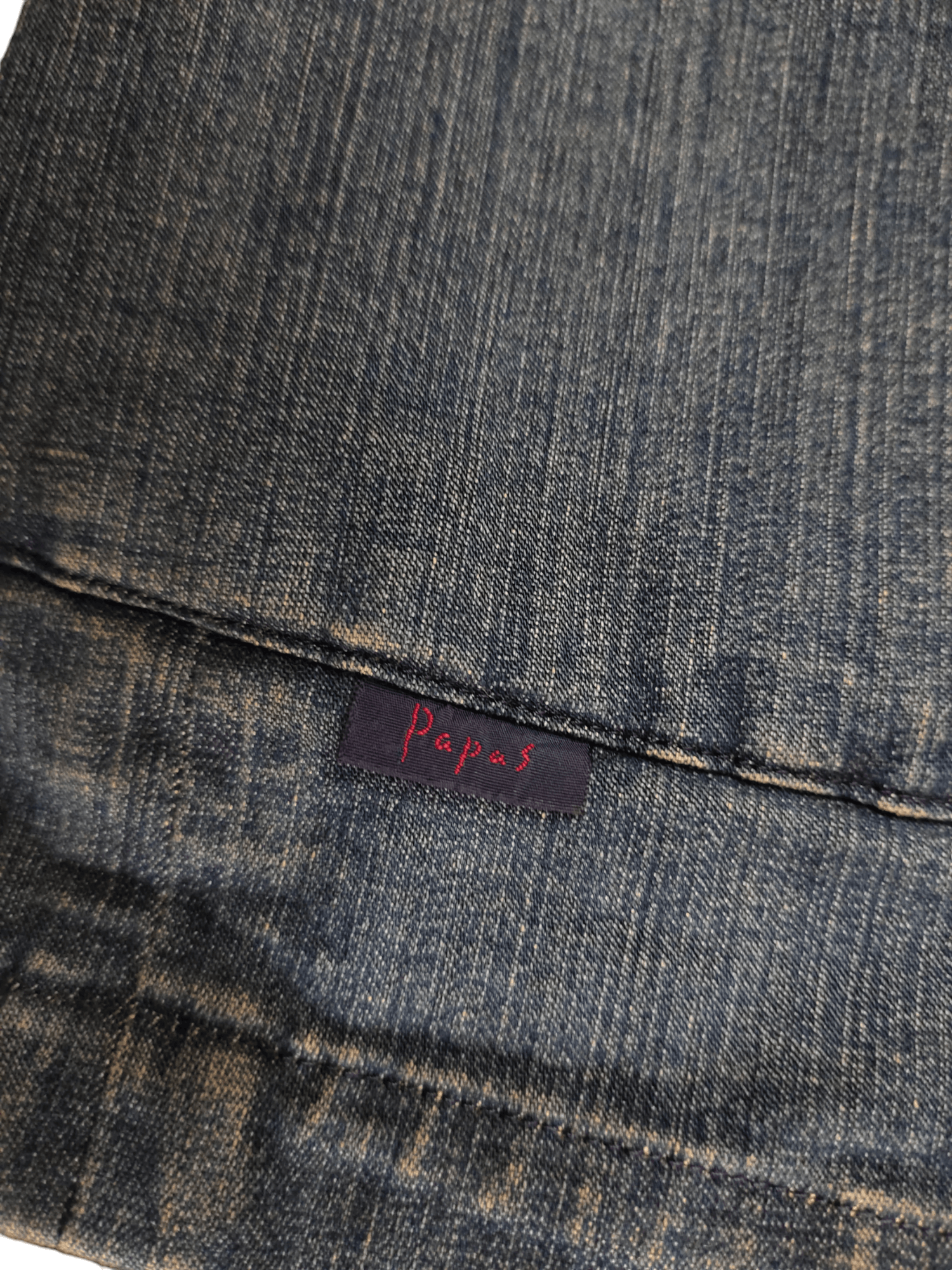 If Six Was Nine Papas Mademoiselle Non Non Button Denim Jacket Sample Size US M / EU 48-50 / 2 - 9 Thumbnail