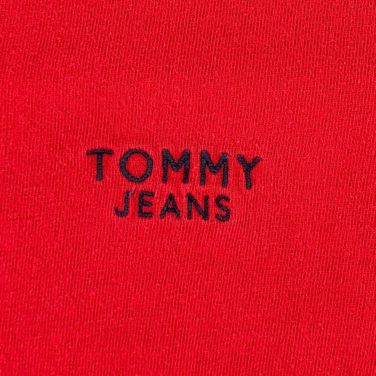Tommy Hilfiger × Vintage 90s Tommy Hilfiger Tommy Jeans v neck tshirt Size US M / EU 48-50 / 2 - 4 Thumbnail