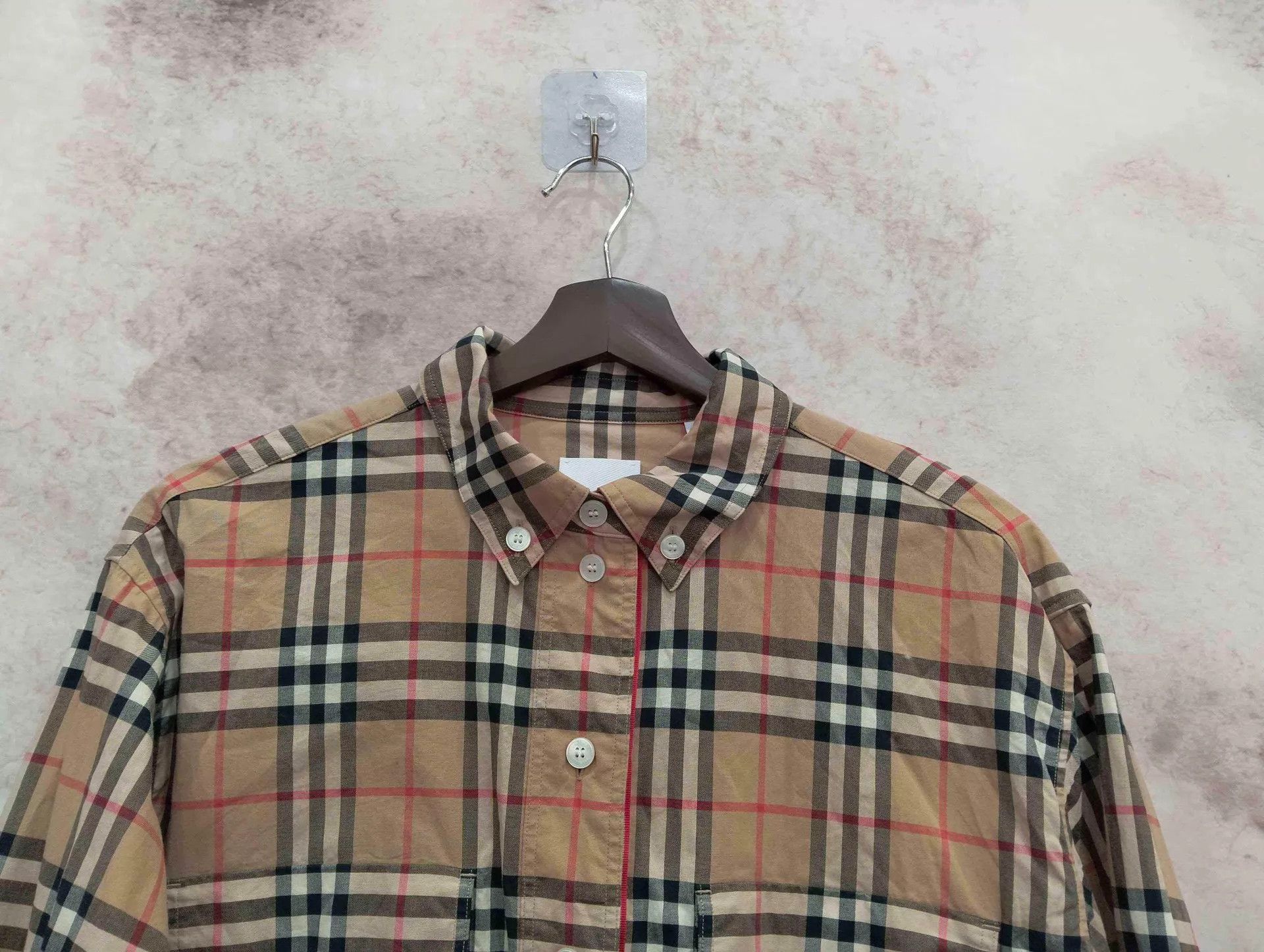 Burberry Burberry Women's Check Long Sleeve Shirt UK6 95 New Size XS / US 0-2 / IT 36-38 - 3 Thumbnail