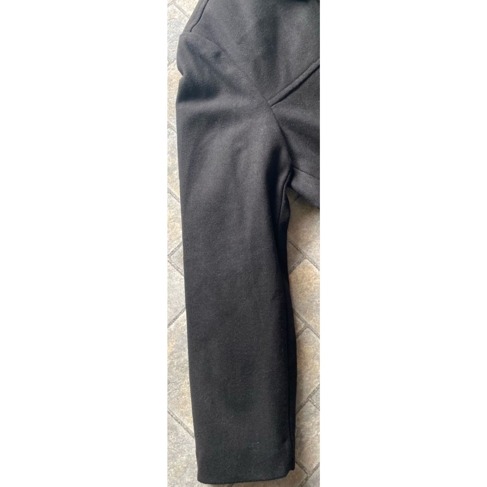 Dockers New Dockers Coat Men’s Pea XL Black Wool Blend Lined MSRP 80 NWT Size US XL / EU 56 / 4 - 6 Thumbnail