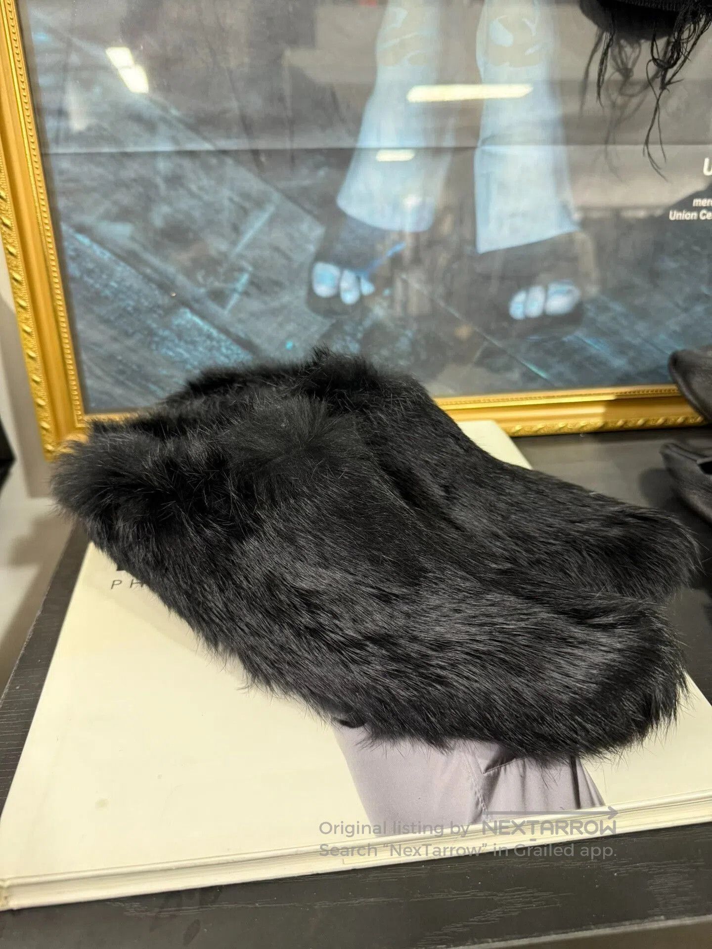 Yohji Yamamoto yohji yamamoto faux fur slippers size 38. Size US 6 / IT 36 - 3 Thumbnail