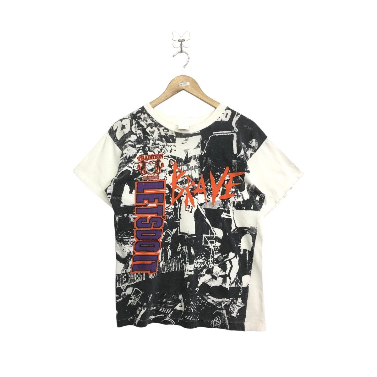 Vintage *Vintage 90s TRADITION BASKETBALL Full print Jordan design Size US S / EU 44-46 / 1 - 1 Thumbnail