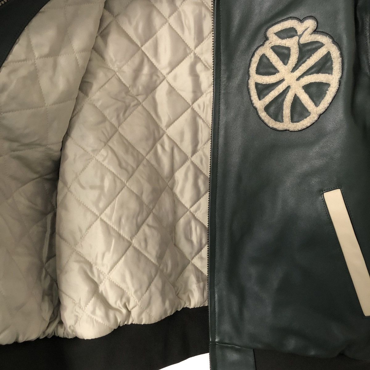 Aime Leon Dore × New Balance ALD x New Balance Sonny Leather Tournament Jacket XS Size US XS / EU 42 / 0 - 10 Thumbnail