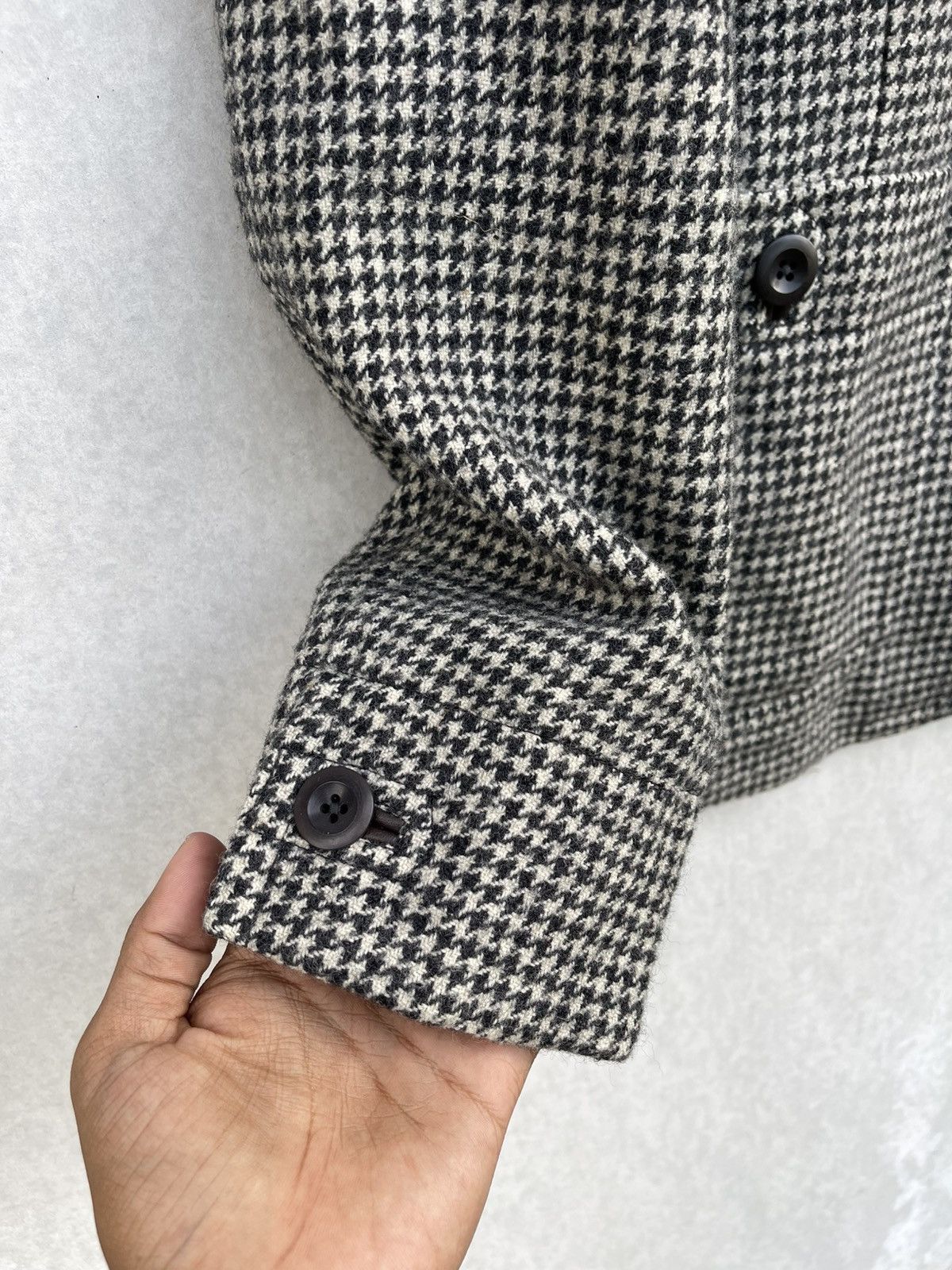 Paul Smith × Vintage 🔥Vintage Paul Smith Men's Diagonal Check Button Jacket Size US M / EU 48-50 / 2 - 8 Thumbnail