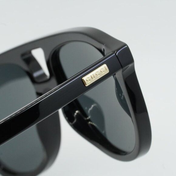Gucci Gucci GG1320S 004 Sunglasses Black Aviator Frame Size ONE SIZE - 5 Thumbnail