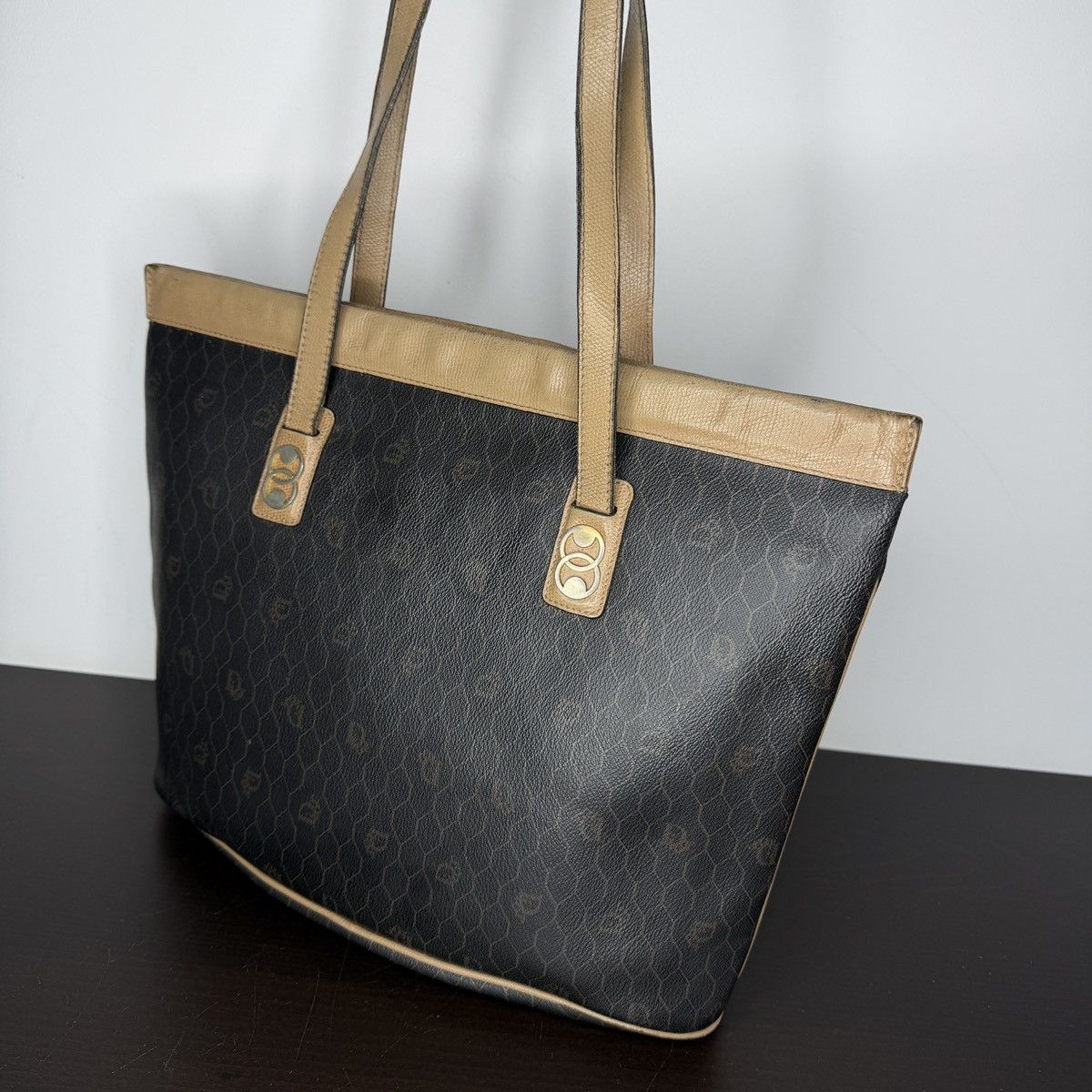 Dior Vintage Christian Dior Leather Shoulder Tote Bag Size ONE SIZE - 6 Thumbnail