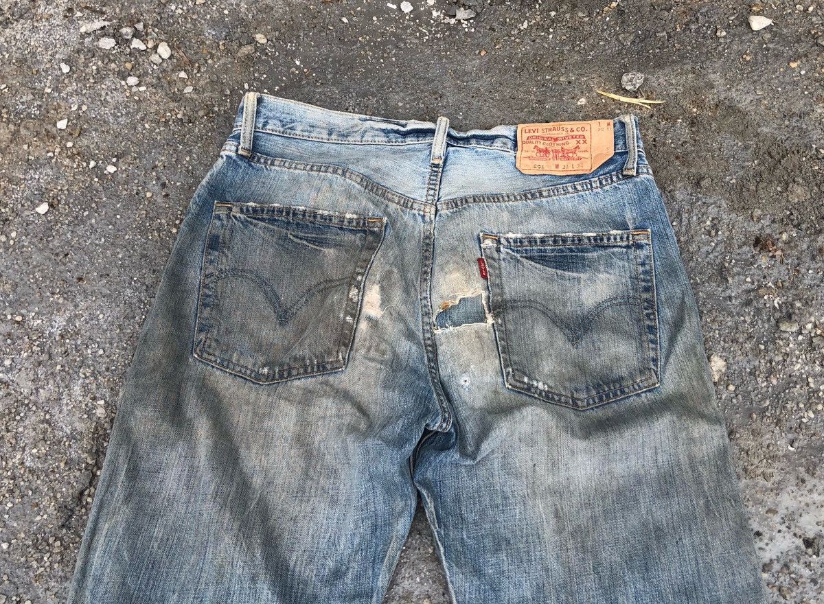Lee × Levi's Vintage Clothing × Vintage 🔥Hard to find 🔥Vintage Levis Kurt Cobain Style Jeans💥 Size US 30 / EU 46 - 7 Thumbnail